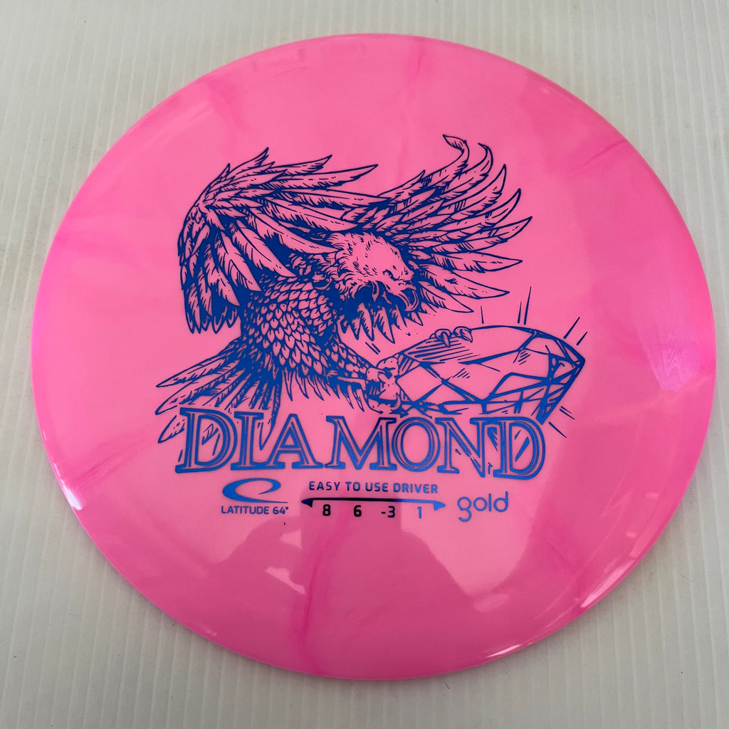 Latitude 64° Gold Line Burst Diamond 8/6/-3/1