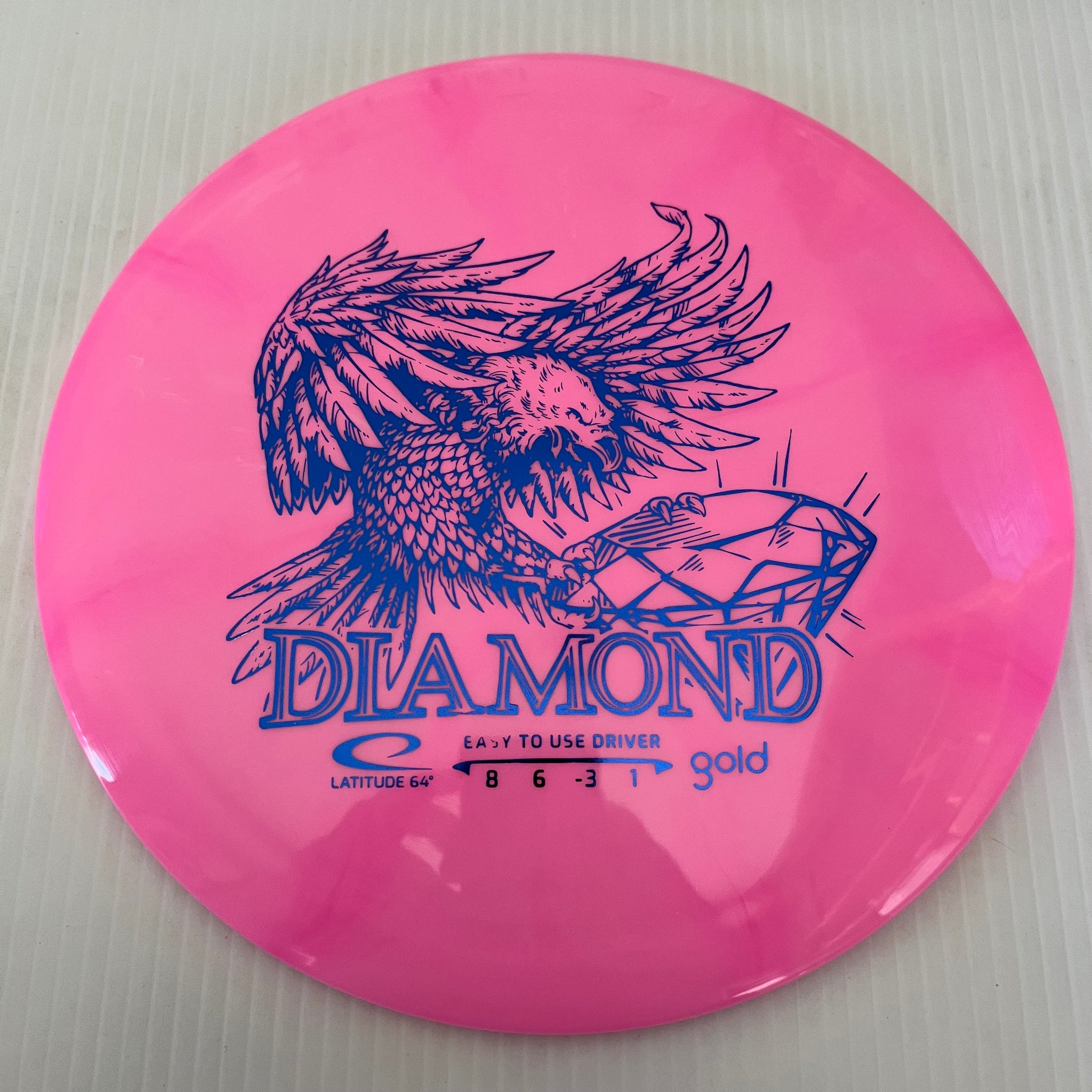 Latitude 64° Gold Line Burst Diamond 8/6/-3/1