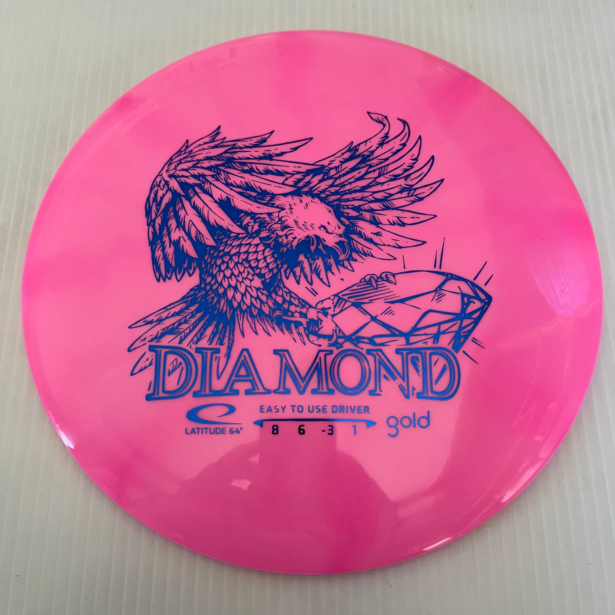 Latitude 64° Gold Line Burst Diamond 8/6/-3/1