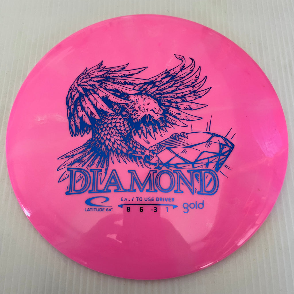 Latitude 64° Gold Line Burst Diamond 8/6/-3/1