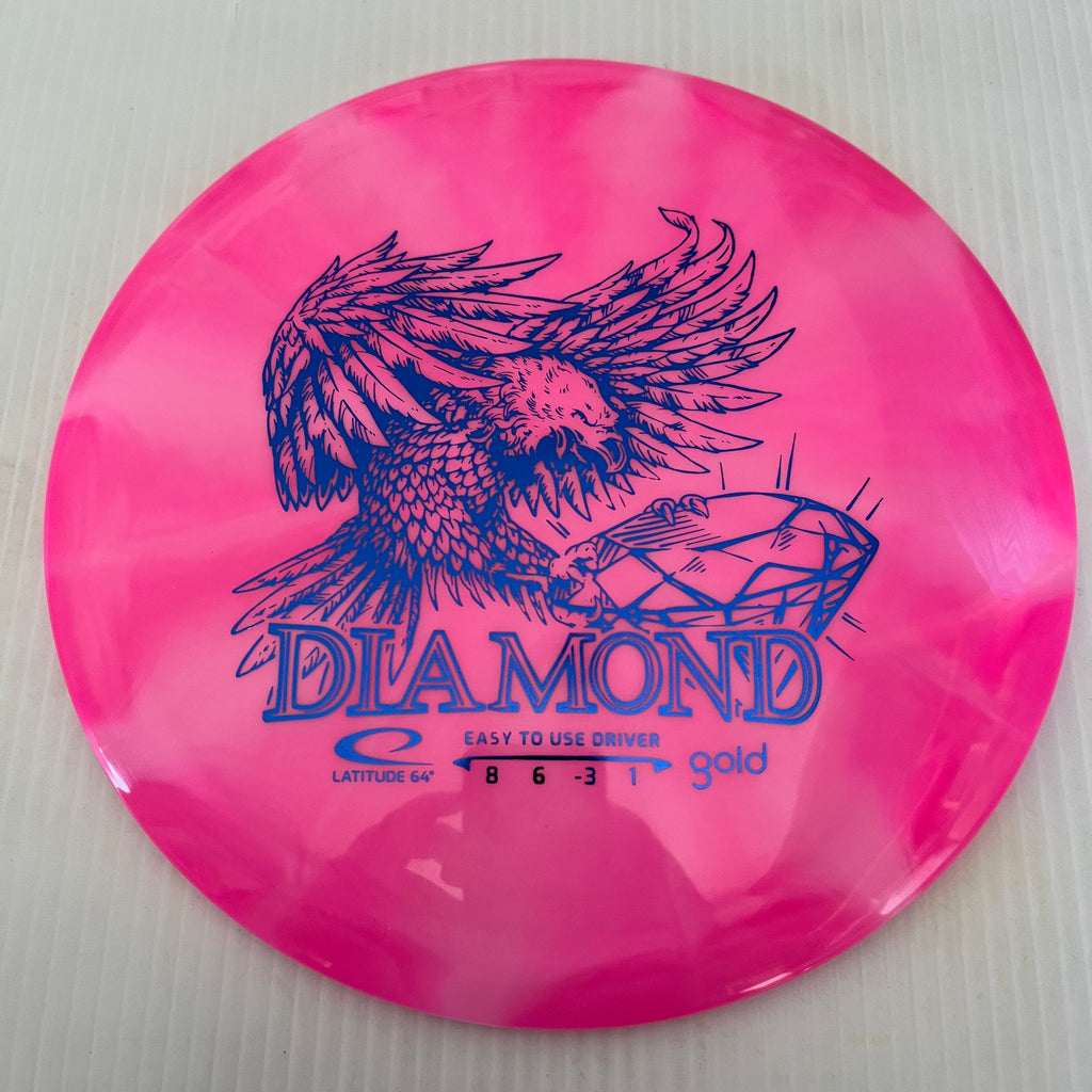 Latitude 64° Gold Line Burst Diamond 8/6/-3/1