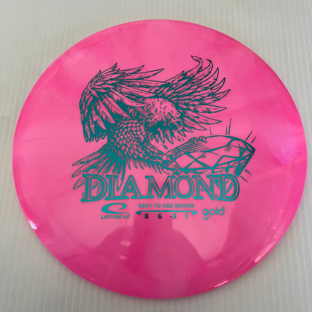 Latitude 64° Gold Line Burst Diamond 8/6/-3/1