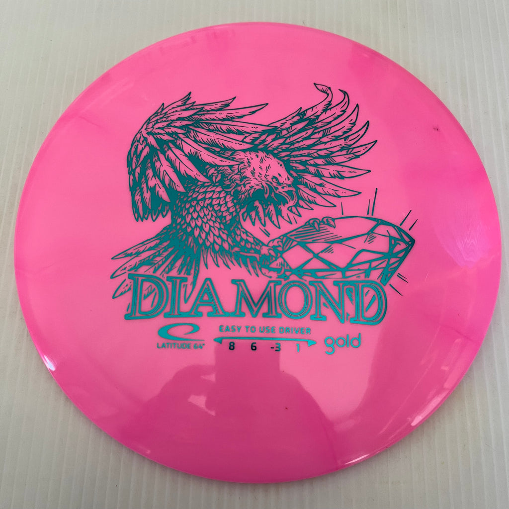 Latitude 64° Gold Line Burst Diamond 8/6/-3/1