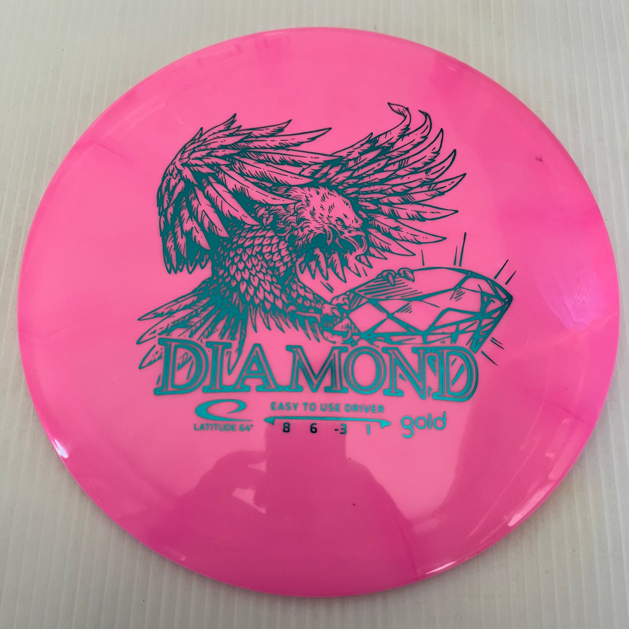 Latitude 64° Gold Line Burst Diamond 8/6/-3/1