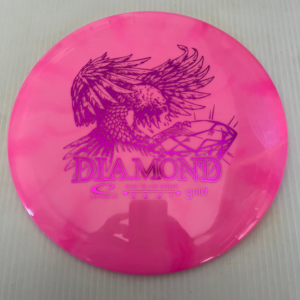 Latitude 64° Gold Line Burst Diamond 8/6/-3/1