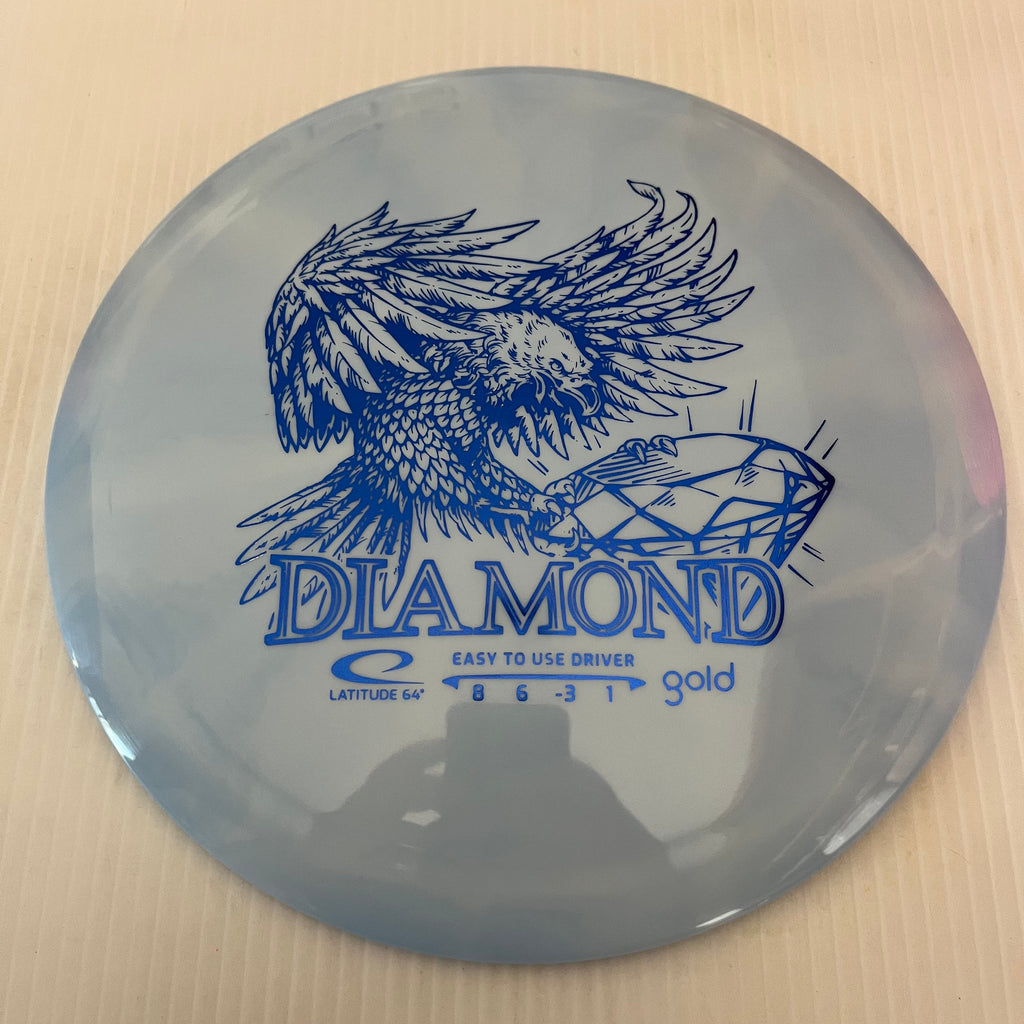 Latitude 64° Gold Line Burst Diamond 8/6/-3/1