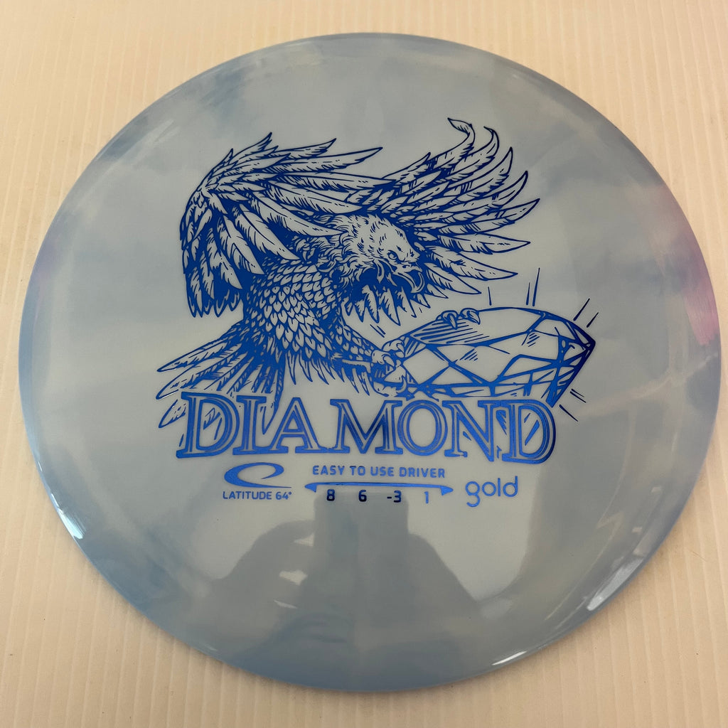 Latitude 64° Gold Line Burst Diamond 8/6/-3/1