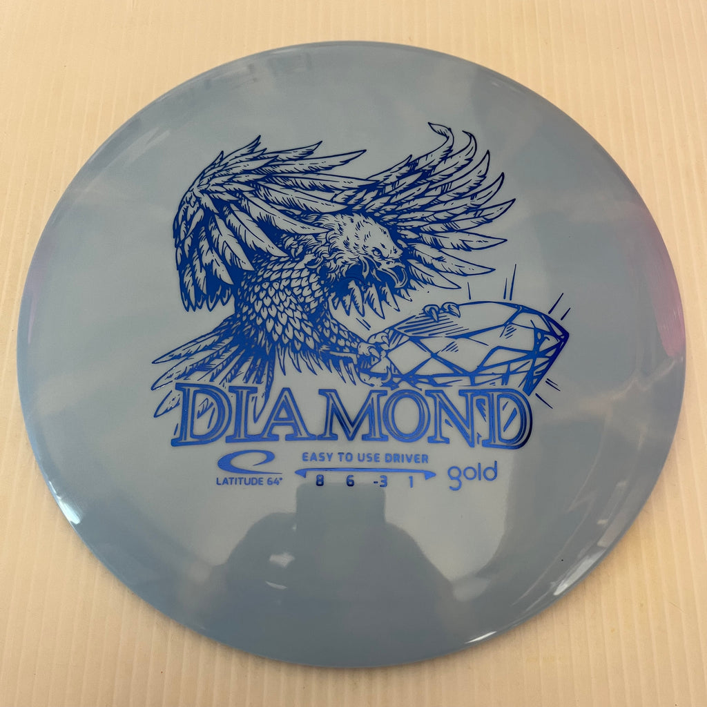 Latitude 64° Gold Line Burst Diamond 8/6/-3/1