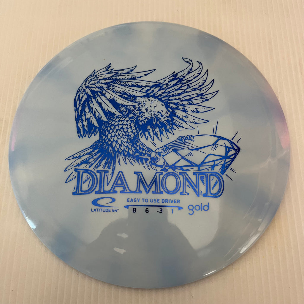Latitude 64° Gold Line Burst Diamond 8/6/-3/1