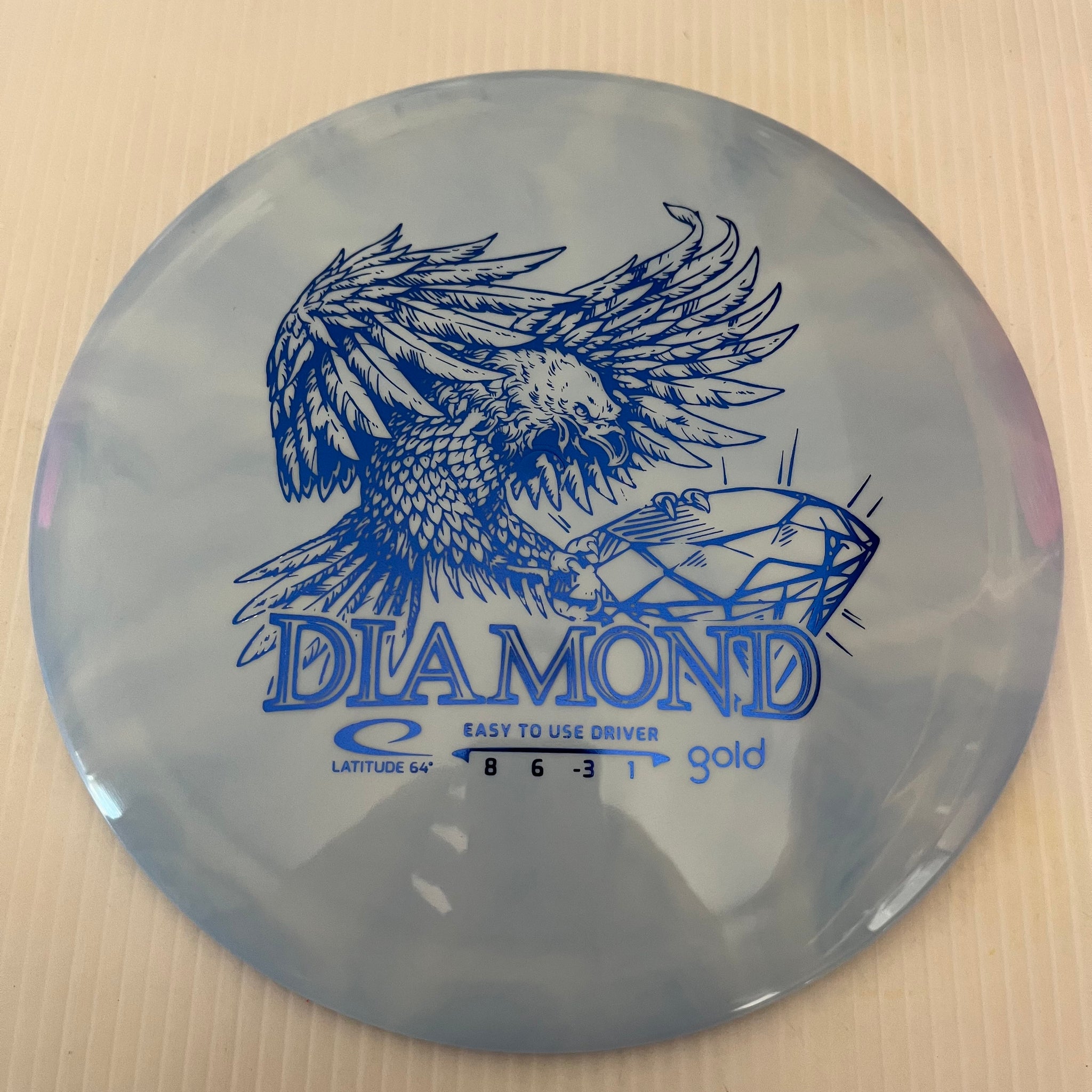 Latitude 64° Gold Line Burst Diamond 8/6/-3/1