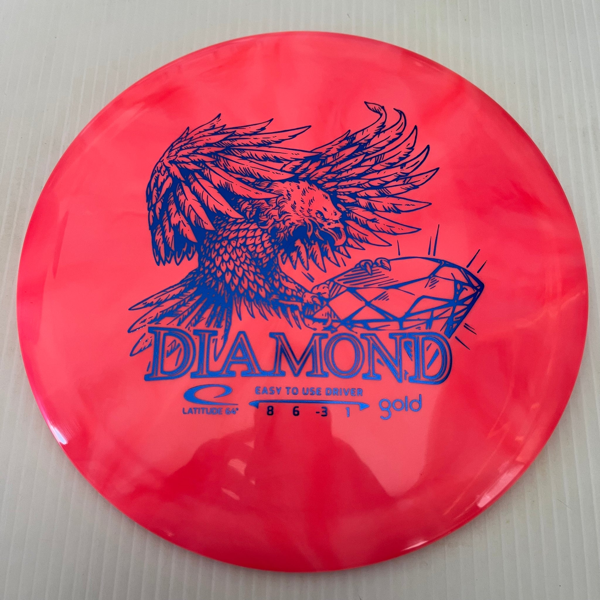 Latitude 64° Gold Line Burst Diamond 8/6/-3/1