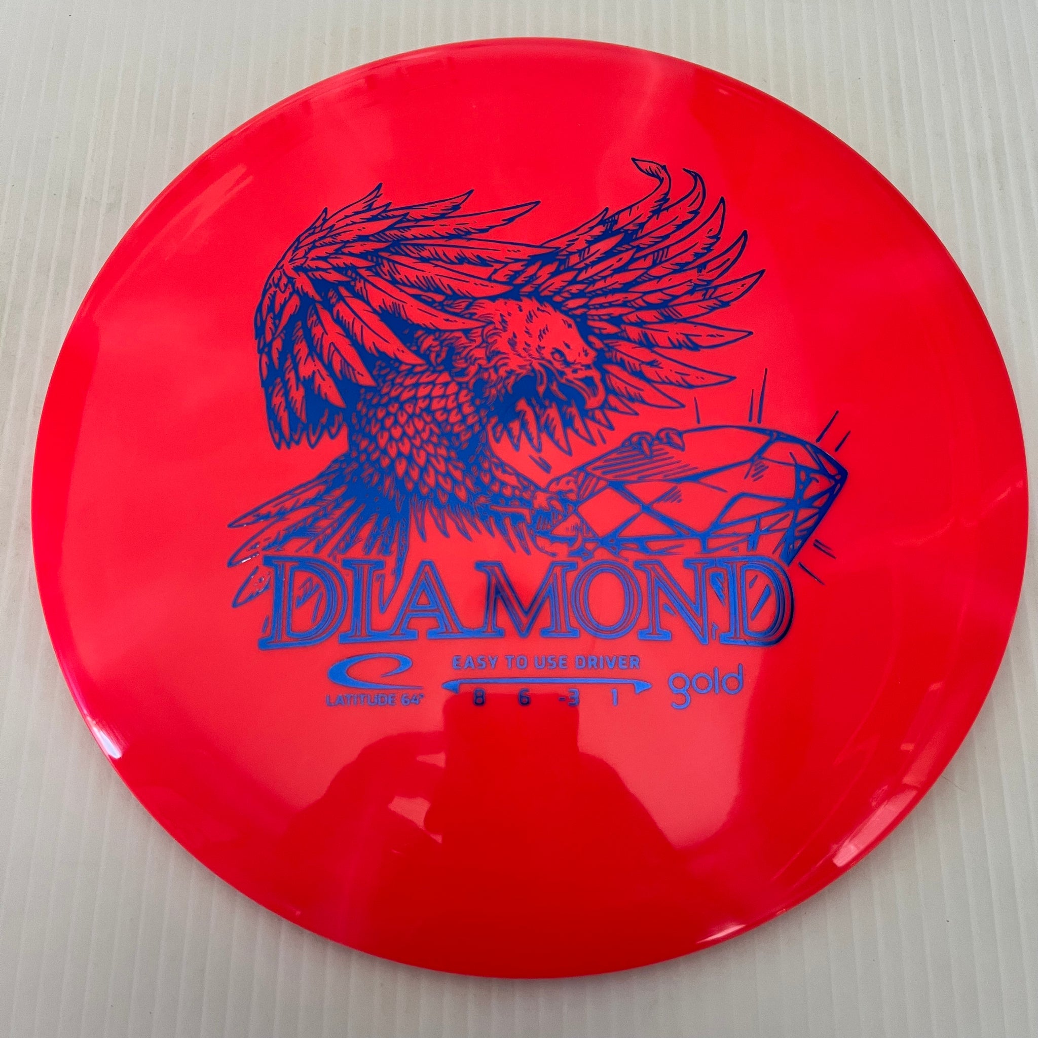 Latitude 64° Gold Line Burst Diamond 8/6/-3/1