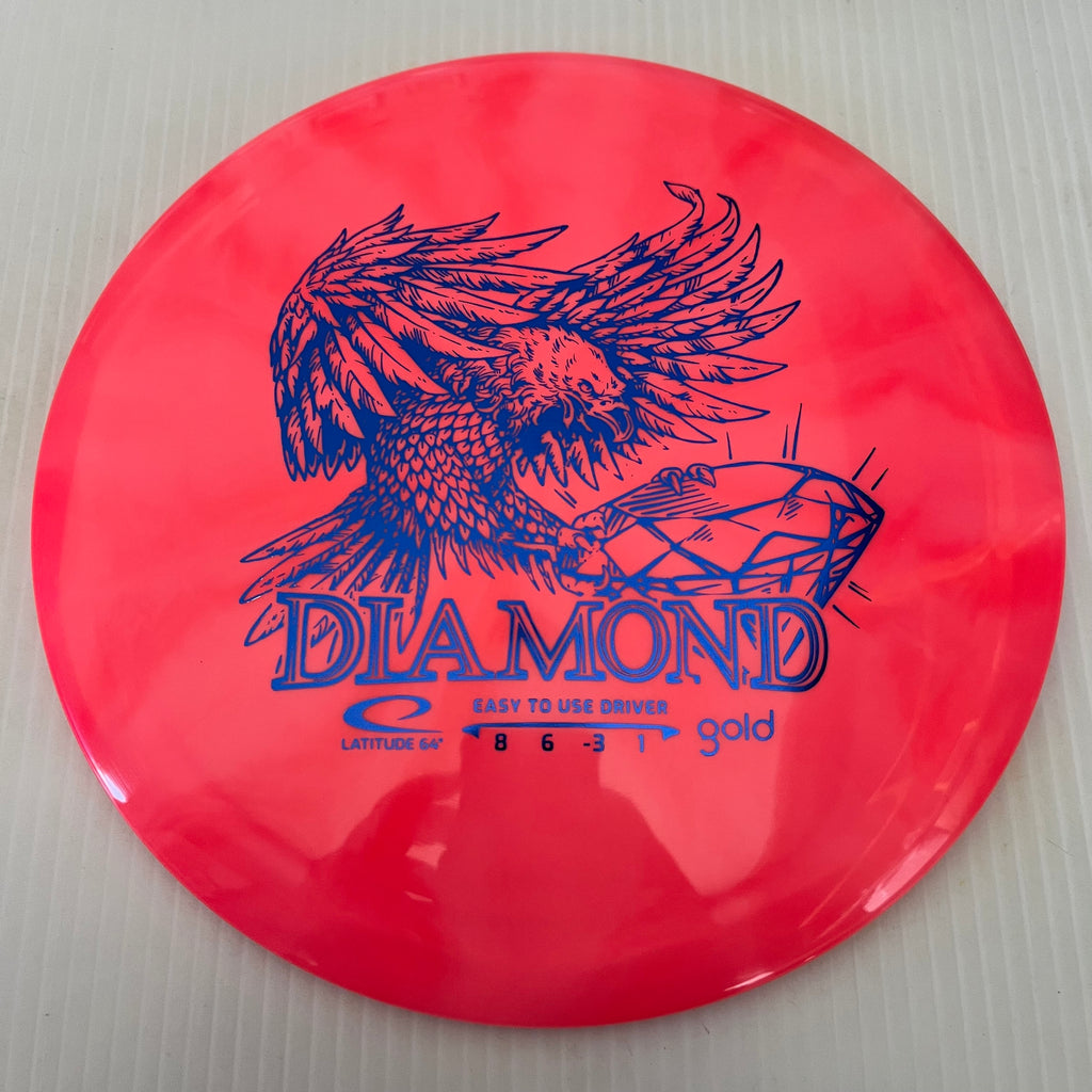 Latitude 64° Gold Line Burst Diamond 8/6/-3/1