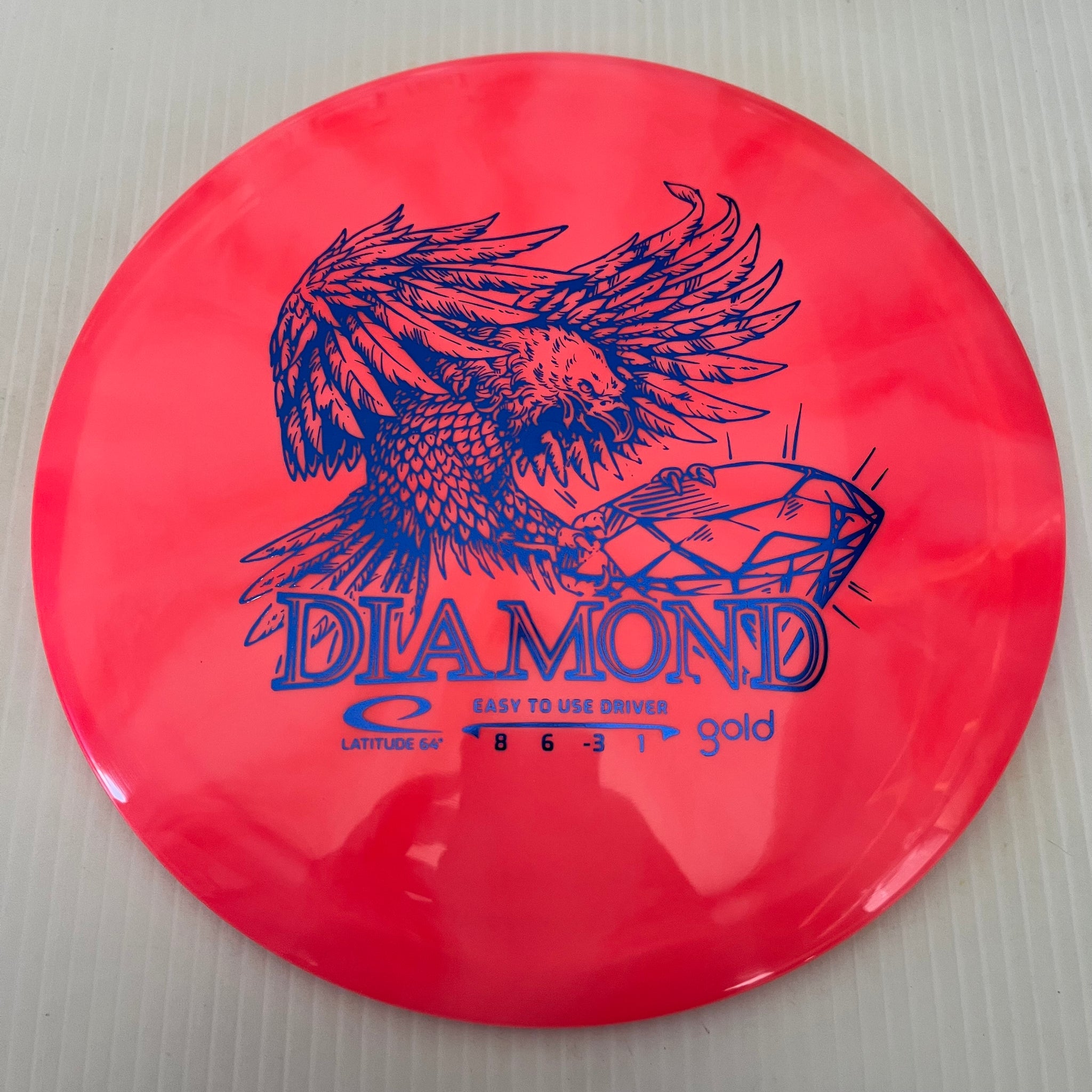 Latitude 64° Gold Line Burst Diamond 8/6/-3/1