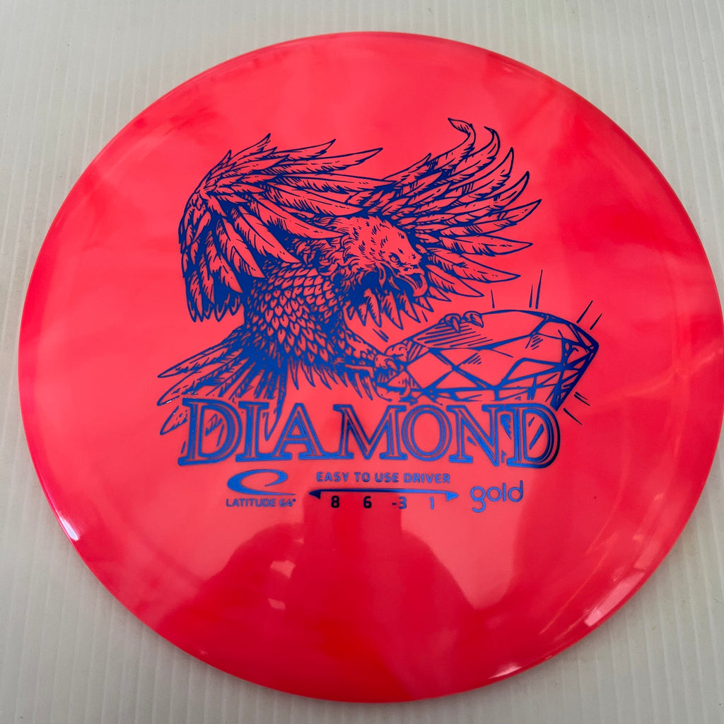 Latitude 64° Gold Line Burst Diamond 8/6/-3/1