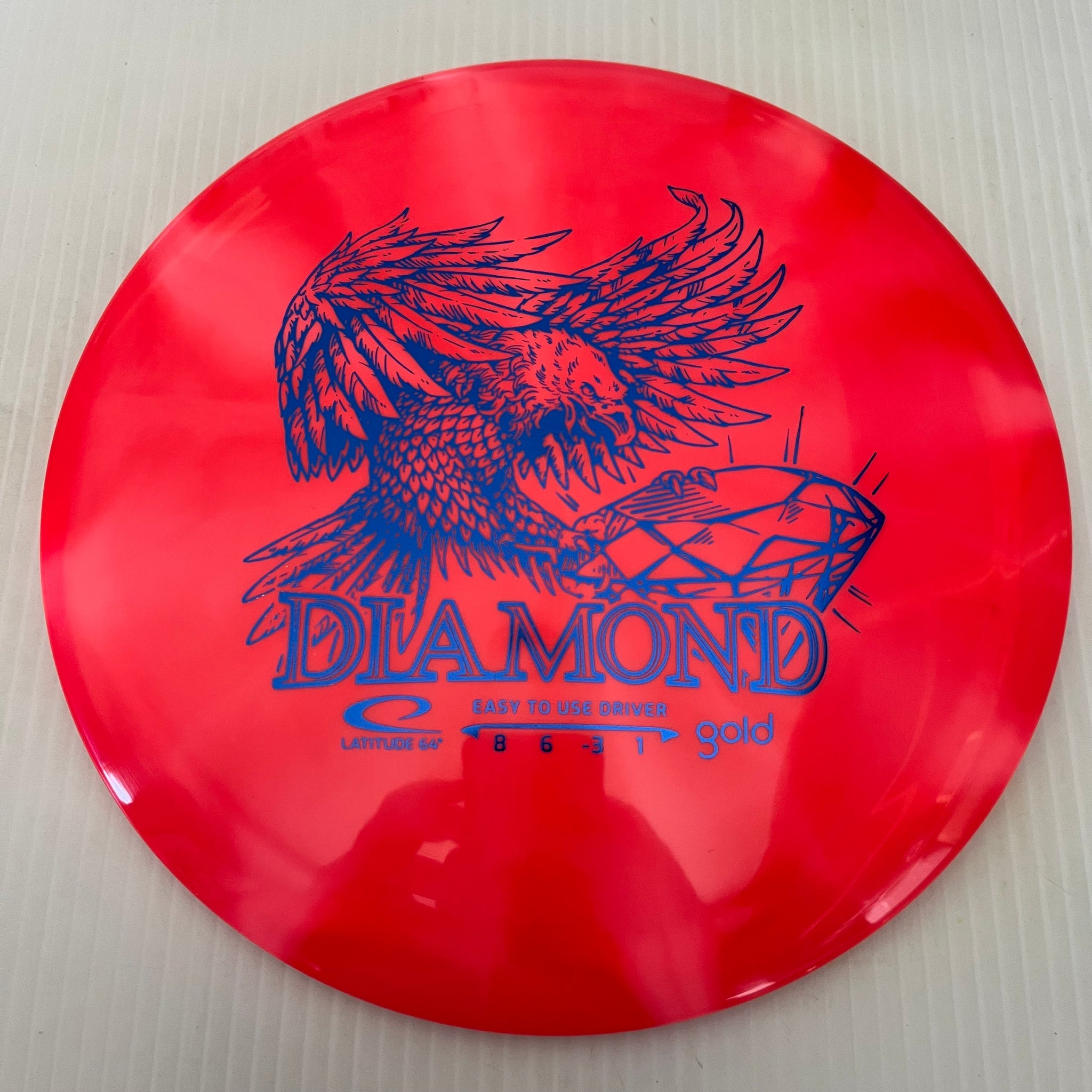 Latitude 64° Gold Line Burst Diamond 8/6/-3/1