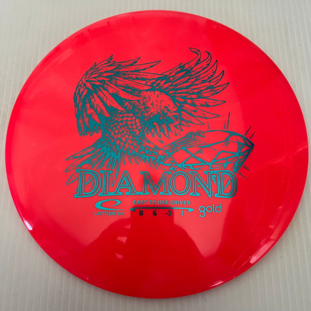 Latitude 64° Gold Line Burst Diamond 8/6/-3/1