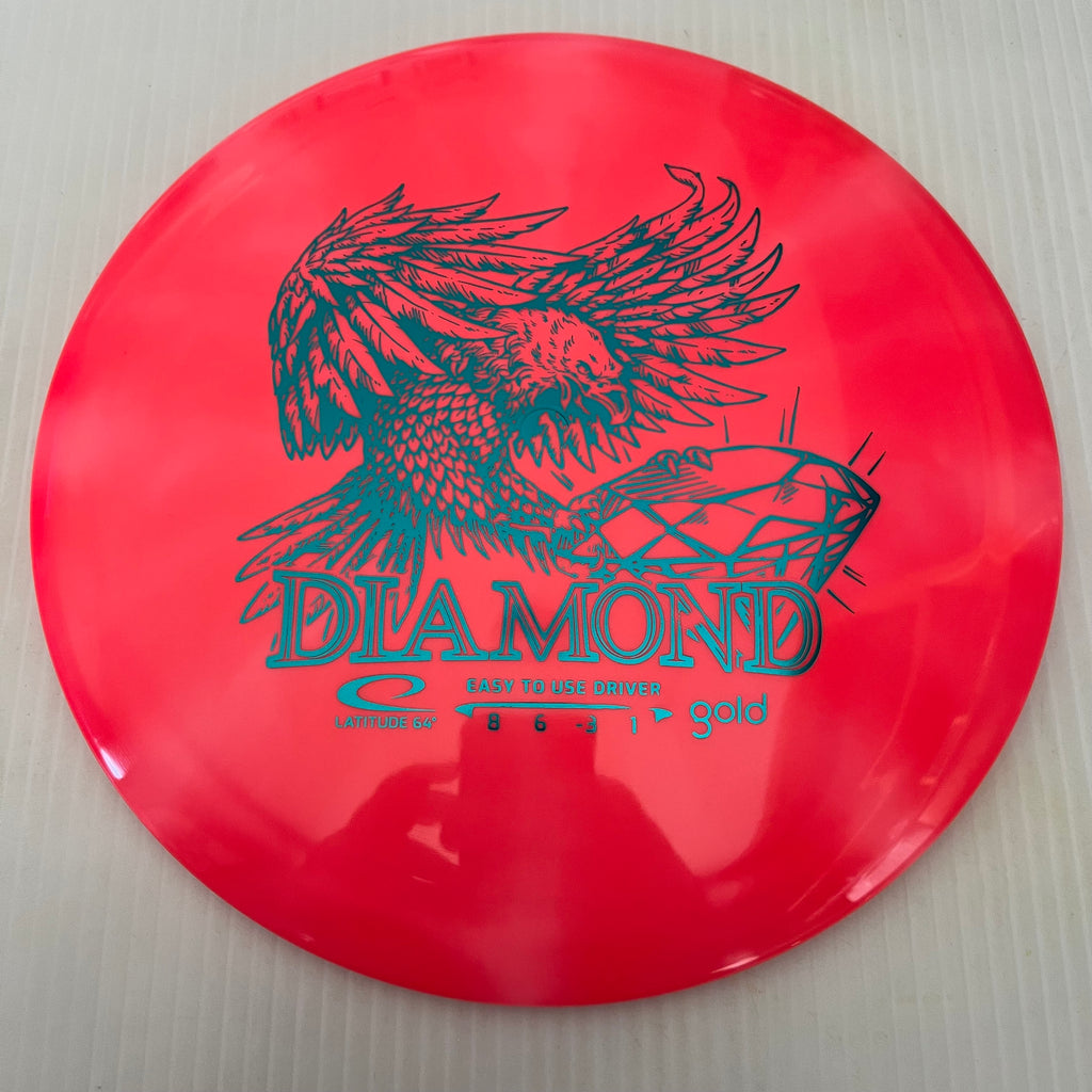 Latitude 64° Gold Line Burst Diamond 8/6/-3/1