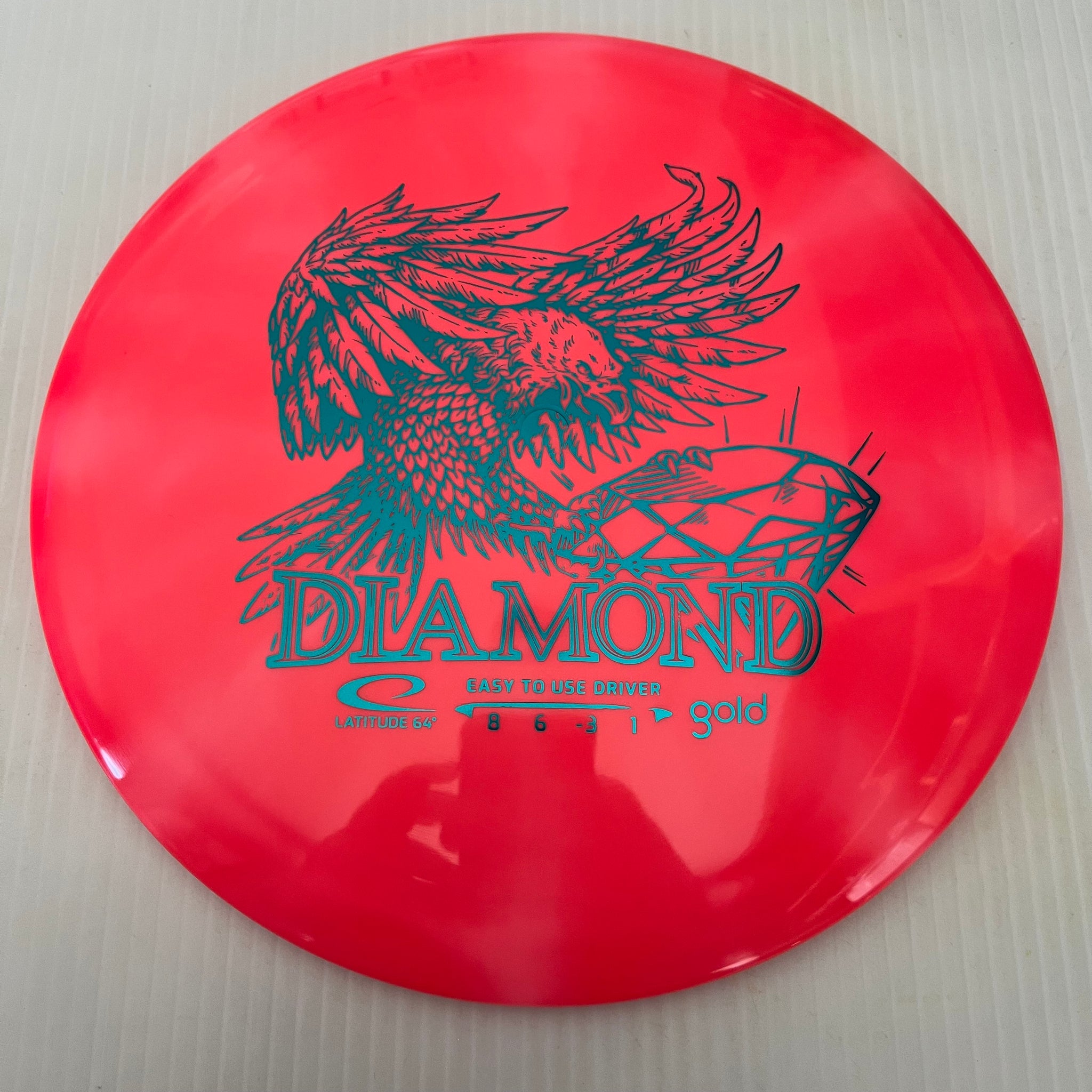 Latitude 64° Gold Line Burst Diamond 8/6/-3/1