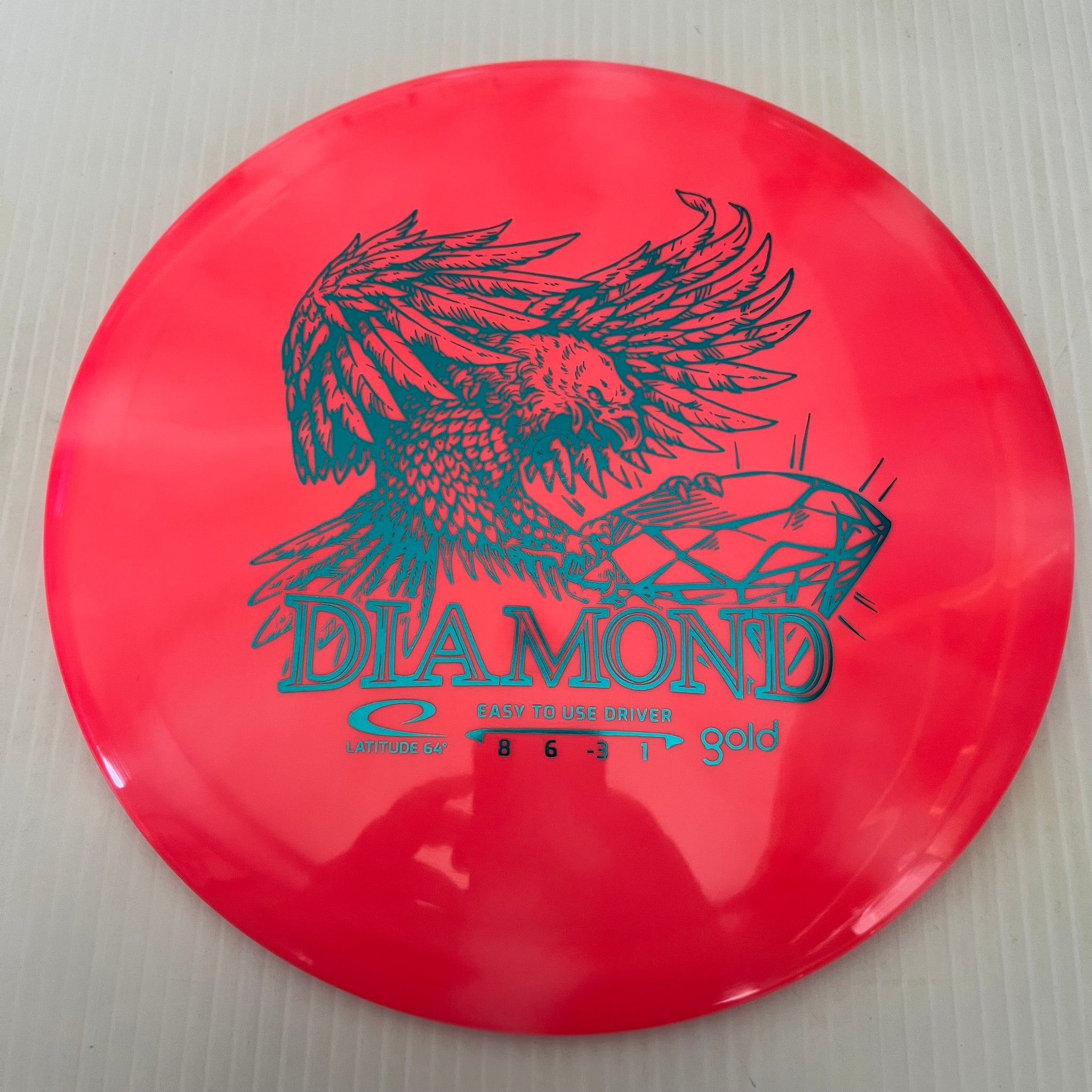 Latitude 64° Gold Line Burst Diamond 8/6/-3/1