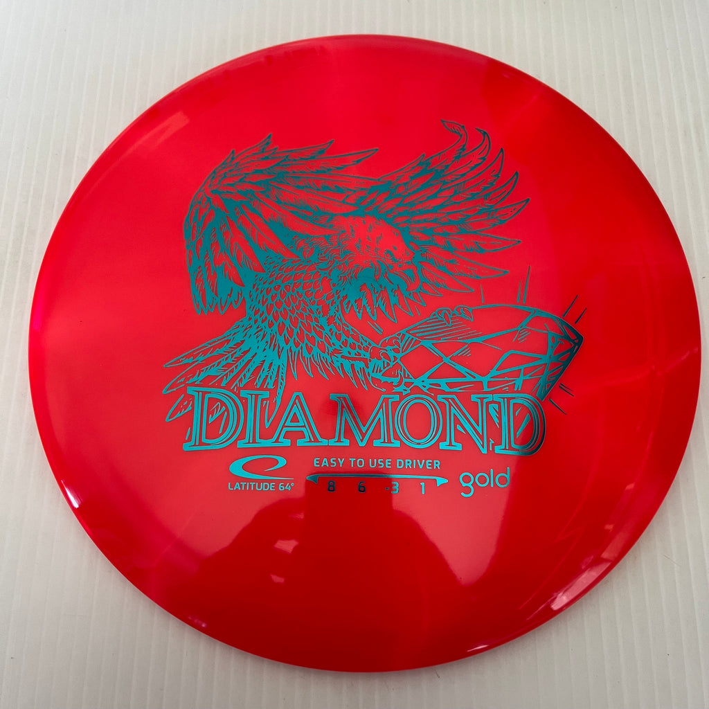 Latitude 64° Gold Line Burst Diamond 8/6/-3/1