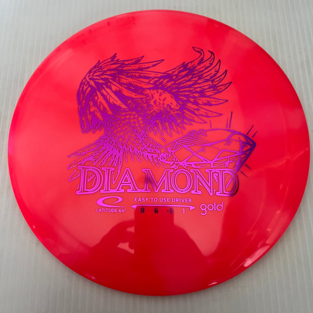 Latitude 64° Gold Line Burst Diamond 8/6/-3/1