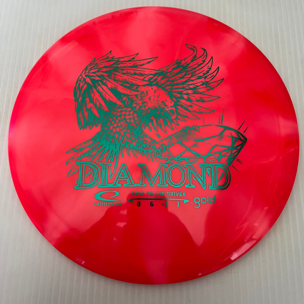 Latitude 64° Gold Line Burst Diamond 8/6/-3/1