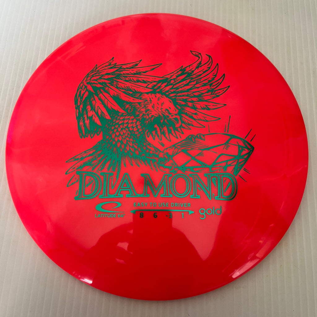 Latitude 64° Gold Line Burst Diamond 8/6/-3/1