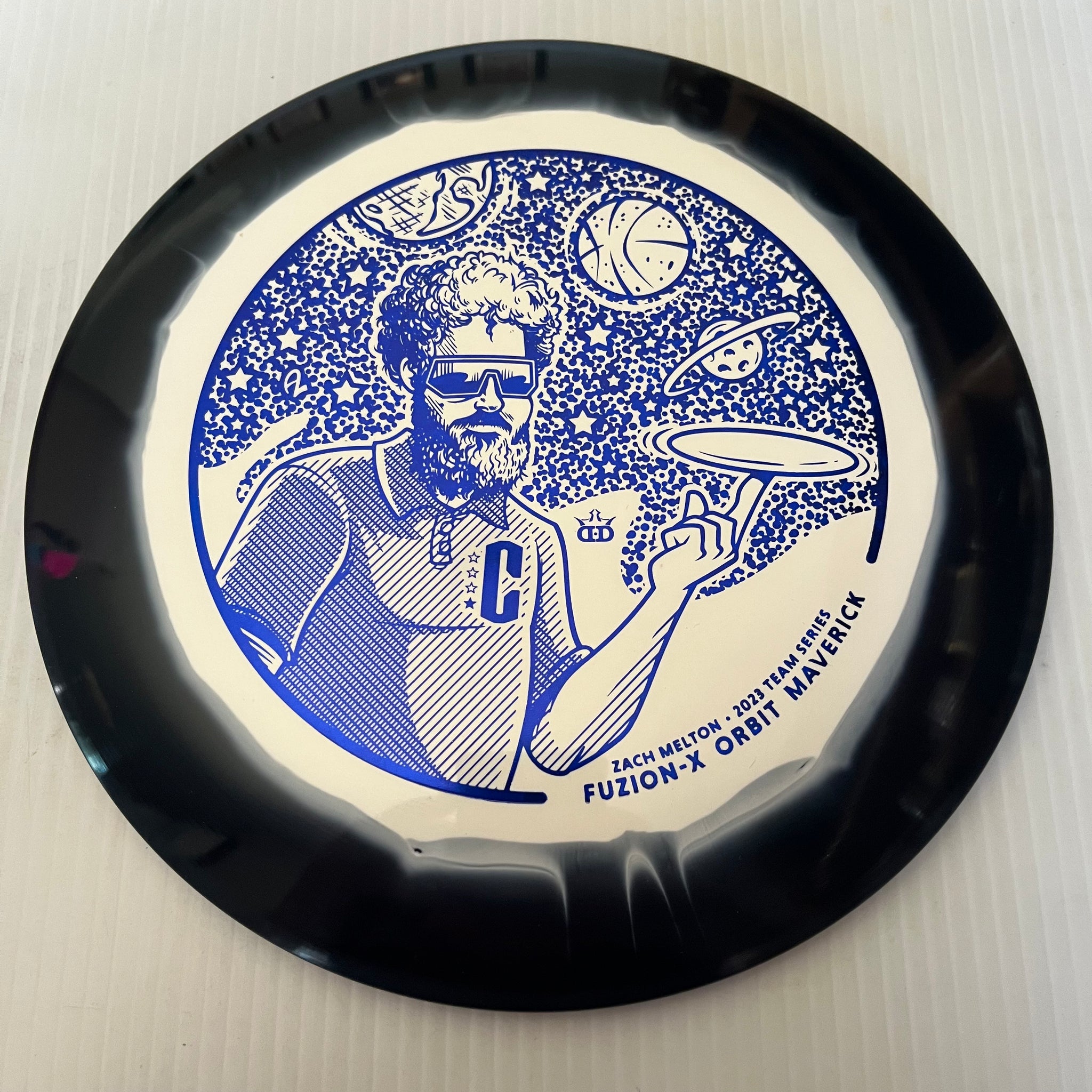 Dynamic Discs 2023 Zach Melton Team Series Fuzion-X Orbit Maverick 7/4/-1.5/2