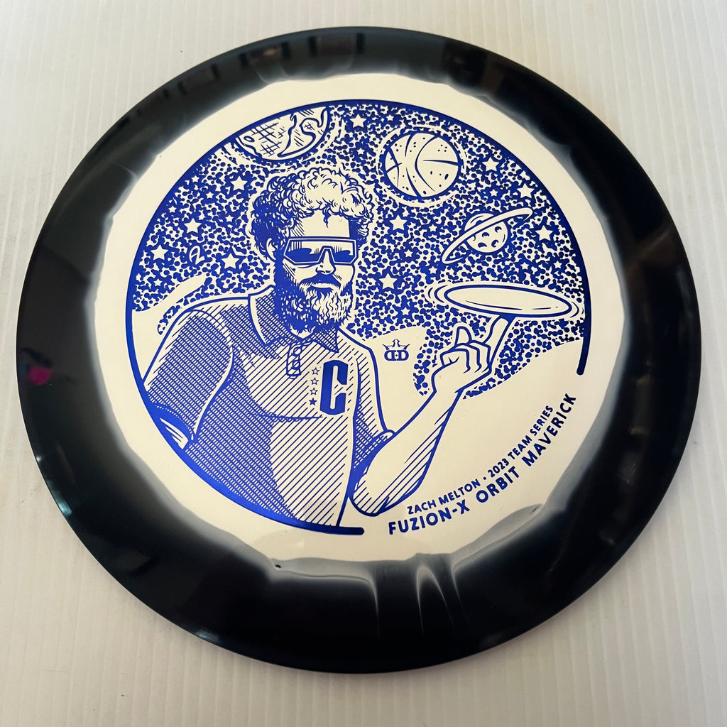 Dynamic Discs 2023 Zach Melton Team Series Fuzion-X Orbit Maverick 7/4/-1.5/2