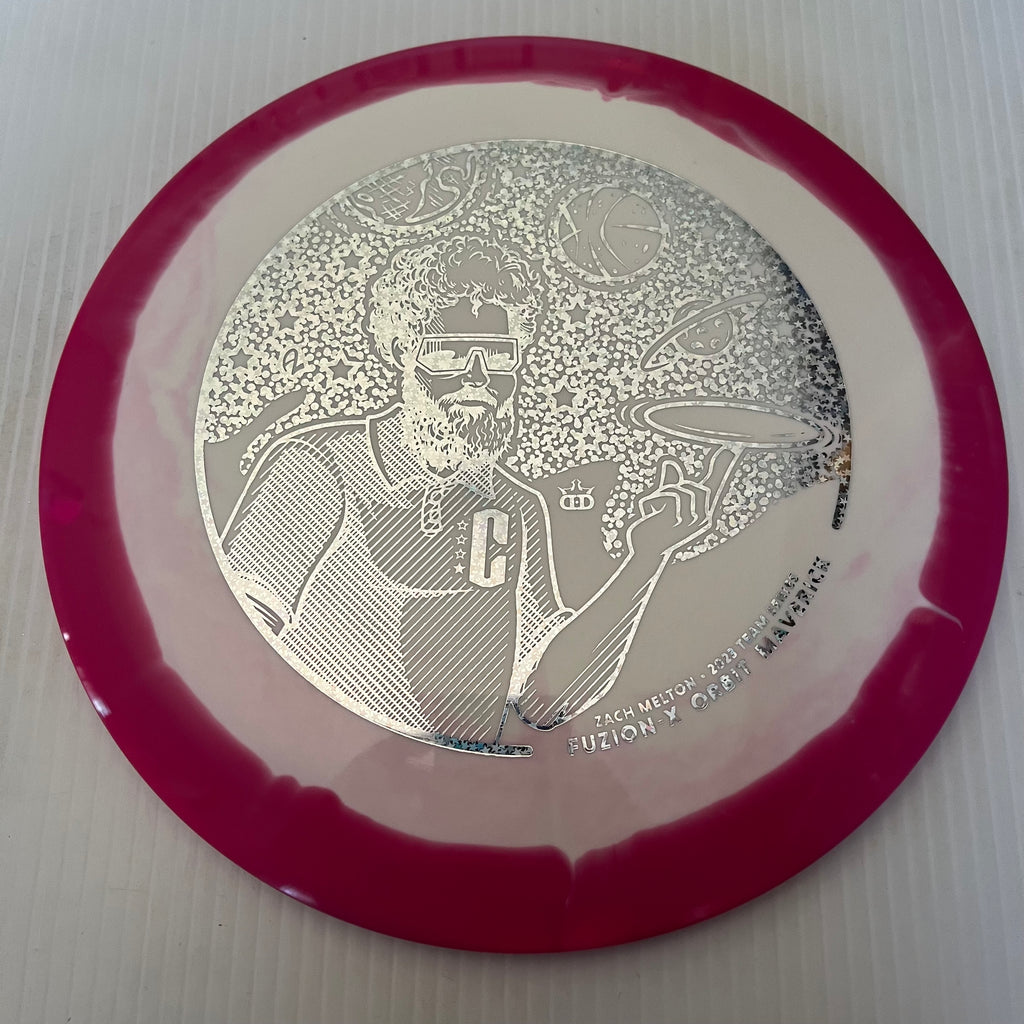 Dynamic Discs 2023 Zach Melton Team Series Fuzion-X Orbit Maverick 7/4/-1.5/2