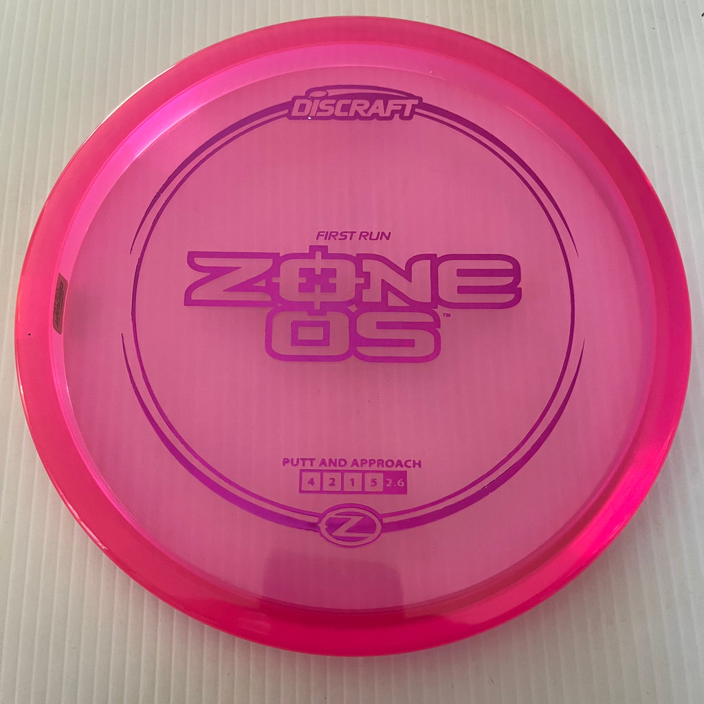 Discraft First Run Z Zone OS 4/2/1/5