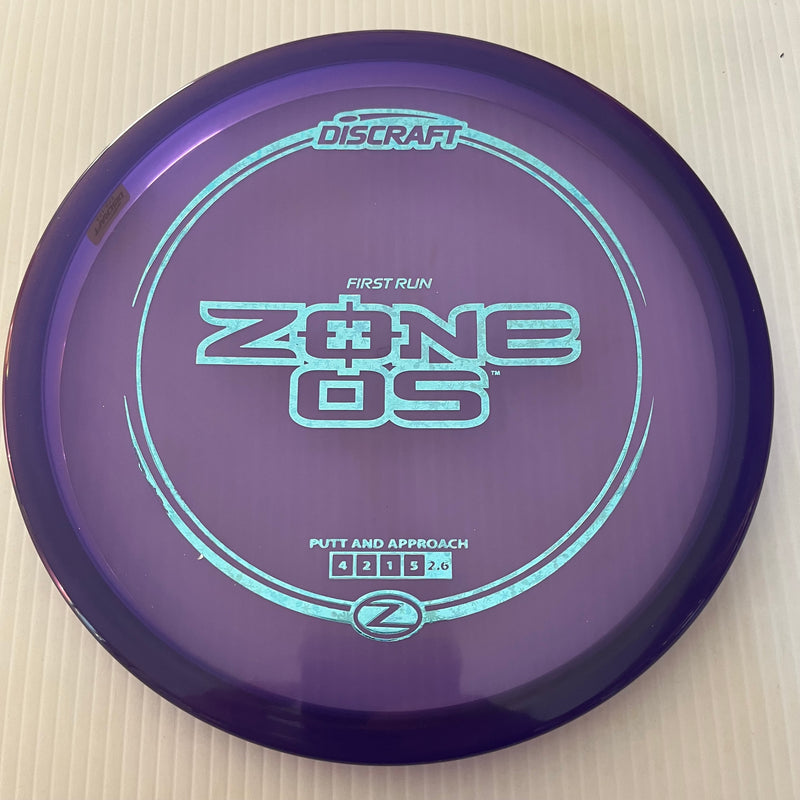 Discraft First Run Z Zone OS 4/2/1/5