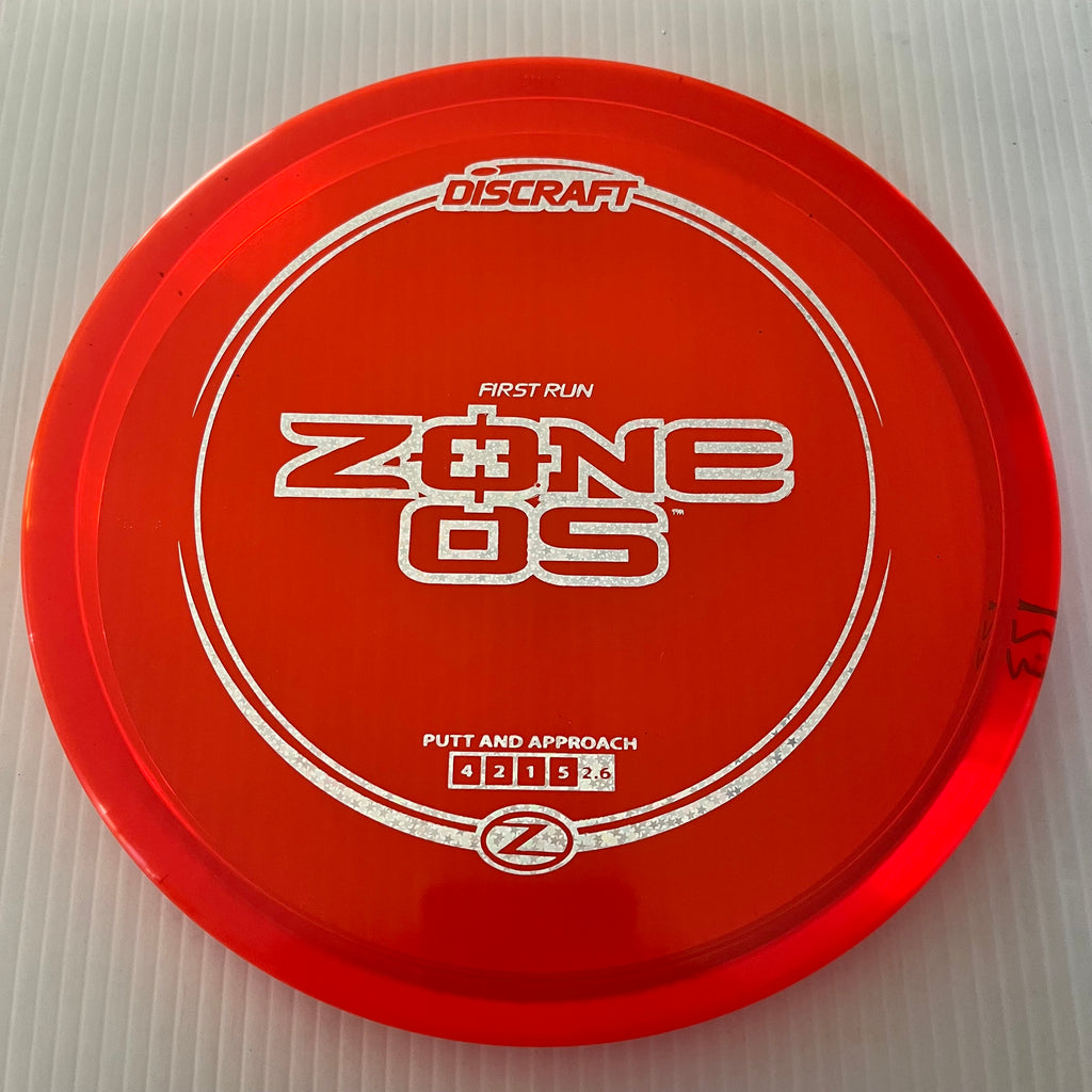 Discraft First Run Z Zone OS 4/2/1/5