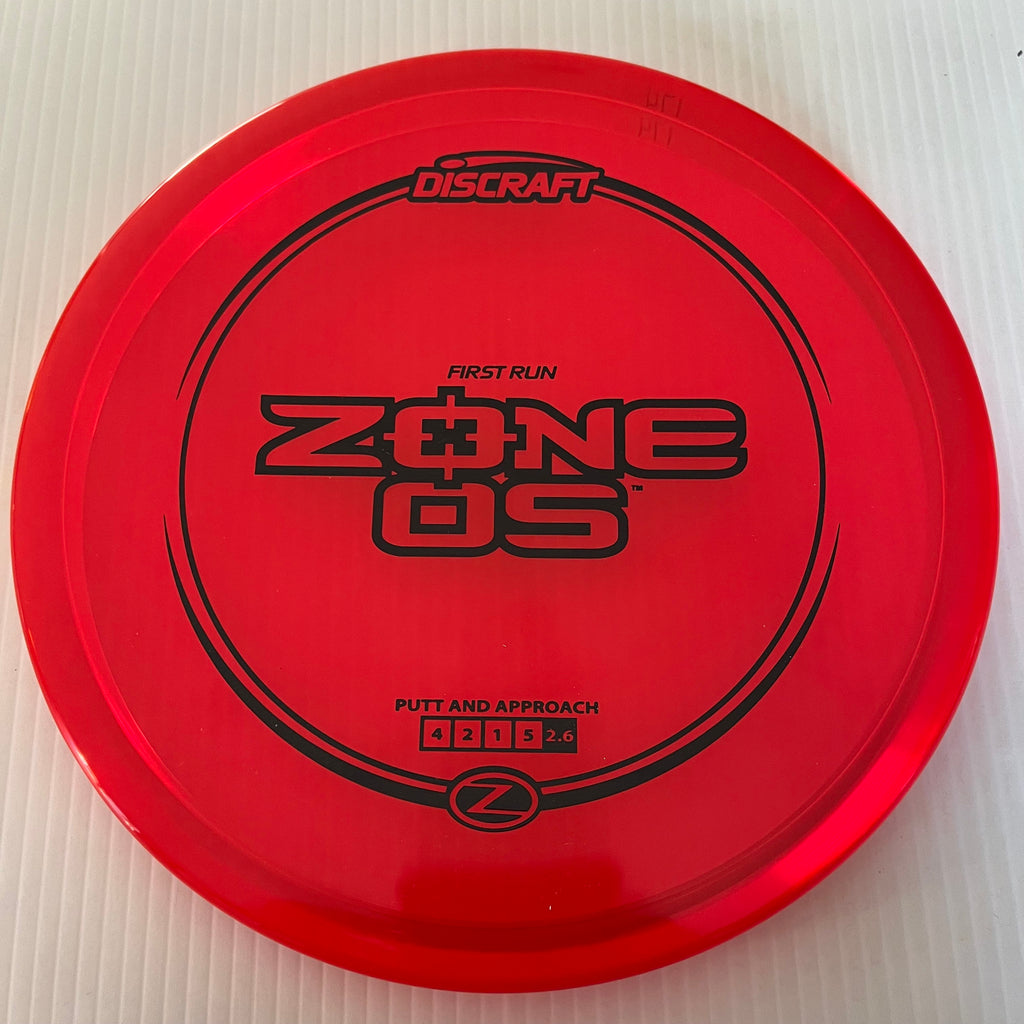Discraft First Run Z Zone OS 4/2/1/5