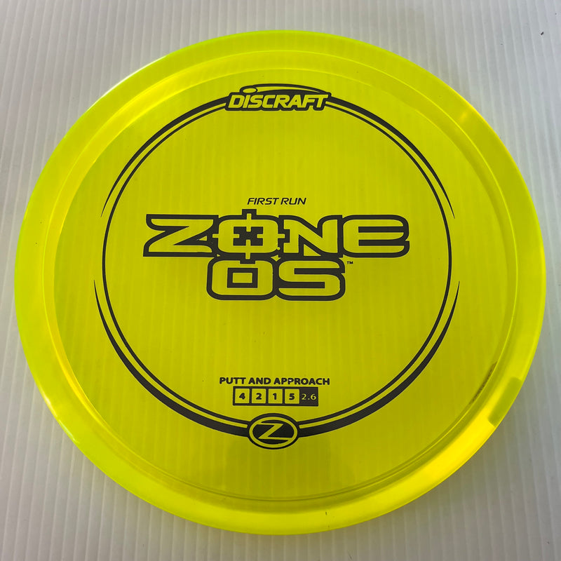 Discraft First Run Z Zone OS 4/2/1/5