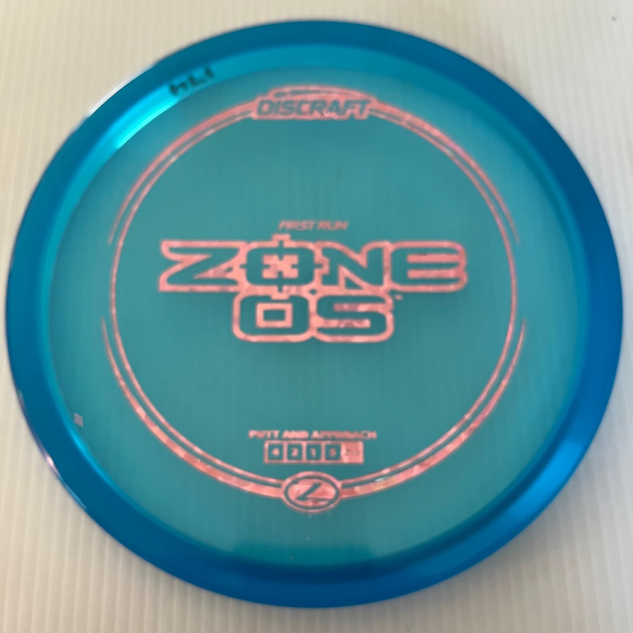Discraft First Run Z Zone OS 4/2/1/5