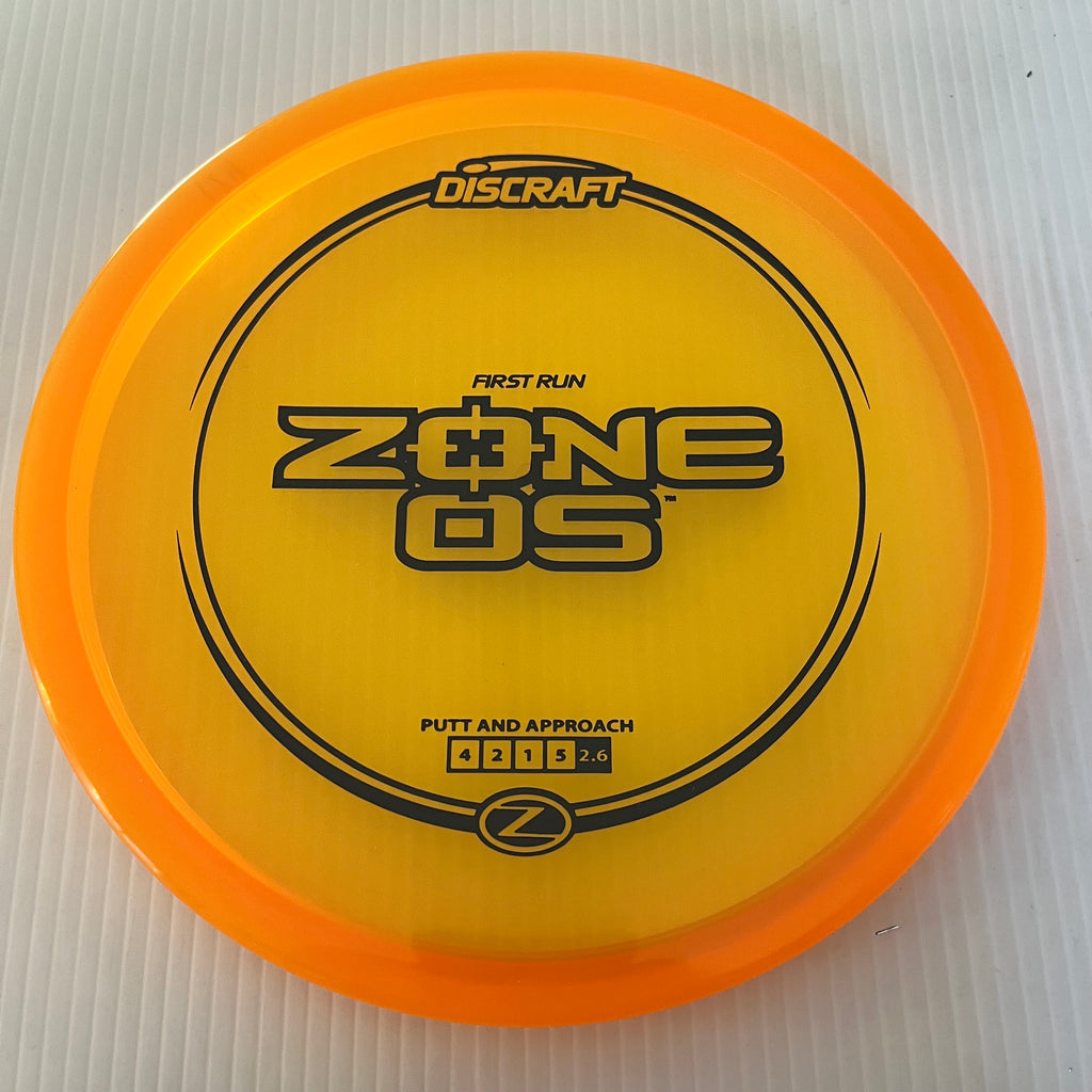 Discraft First Run Z Zone OS 4/2/1/5