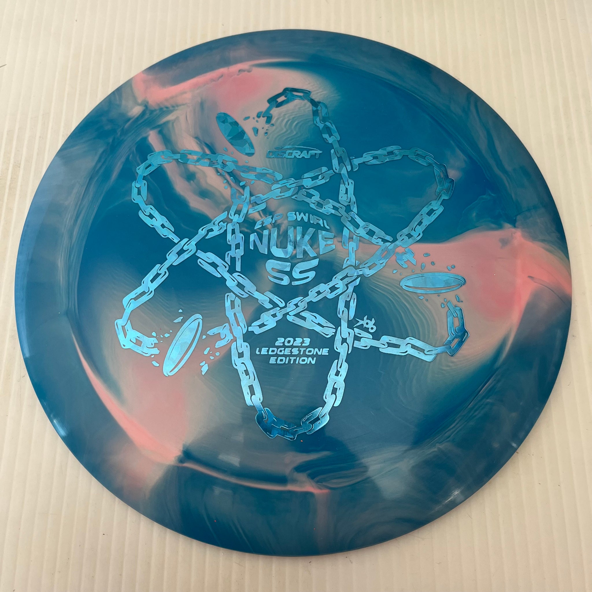 Discraft 2023 Ledgestone Swirl ESP Nuke SS 13/5/-3/3