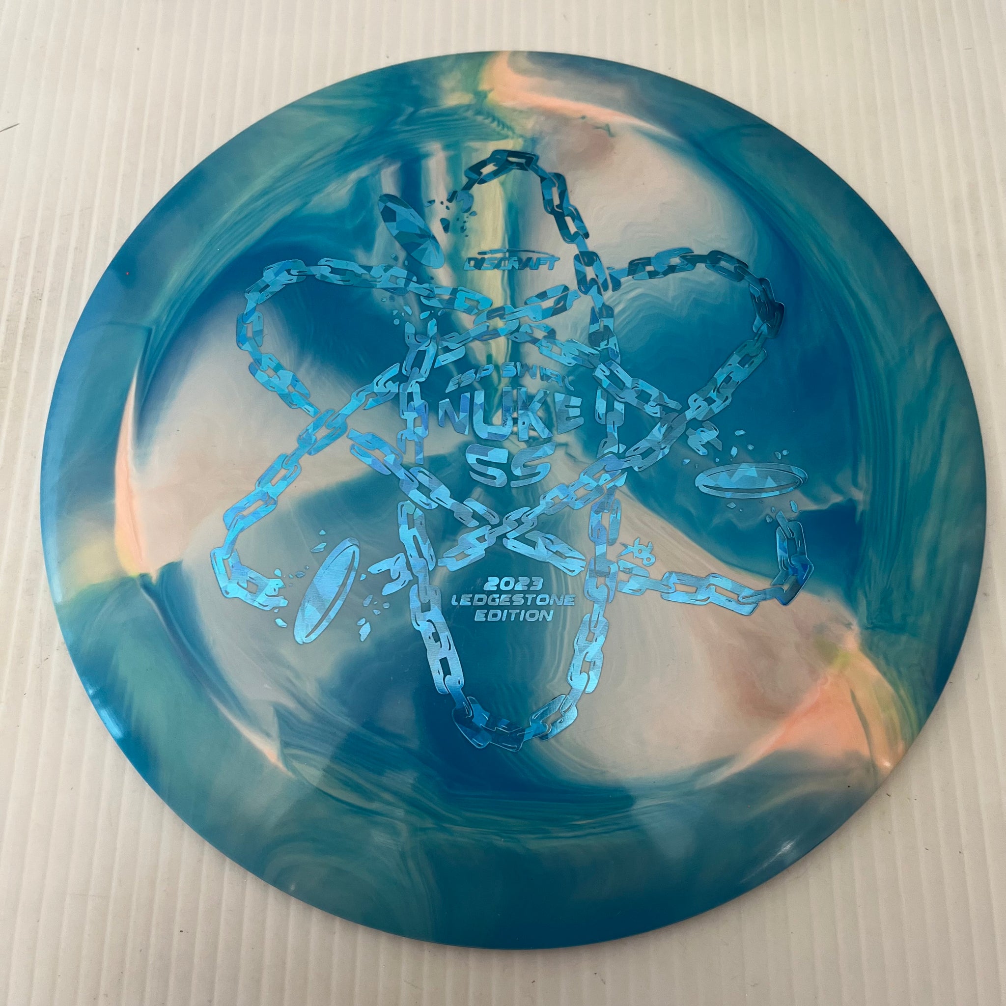 Discraft 2023 Ledgestone Swirl ESP Nuke SS 13/5/-3/3