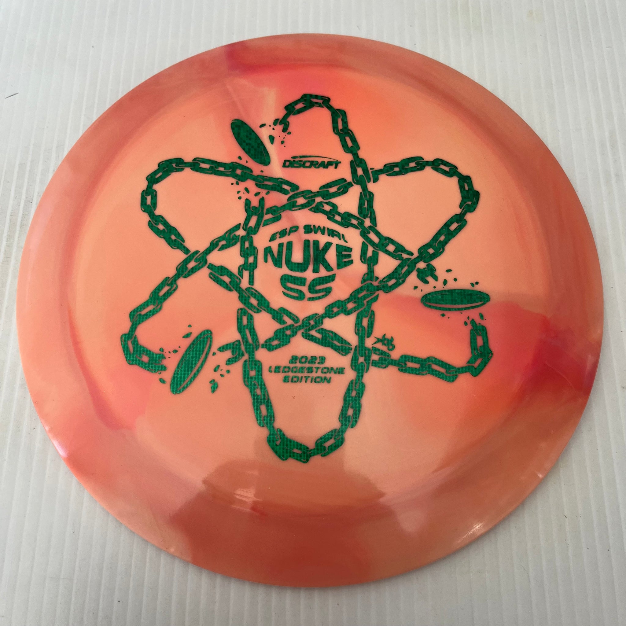 Discraft 2023 Ledgestone Swirl ESP Nuke SS 13/5/-3/3
