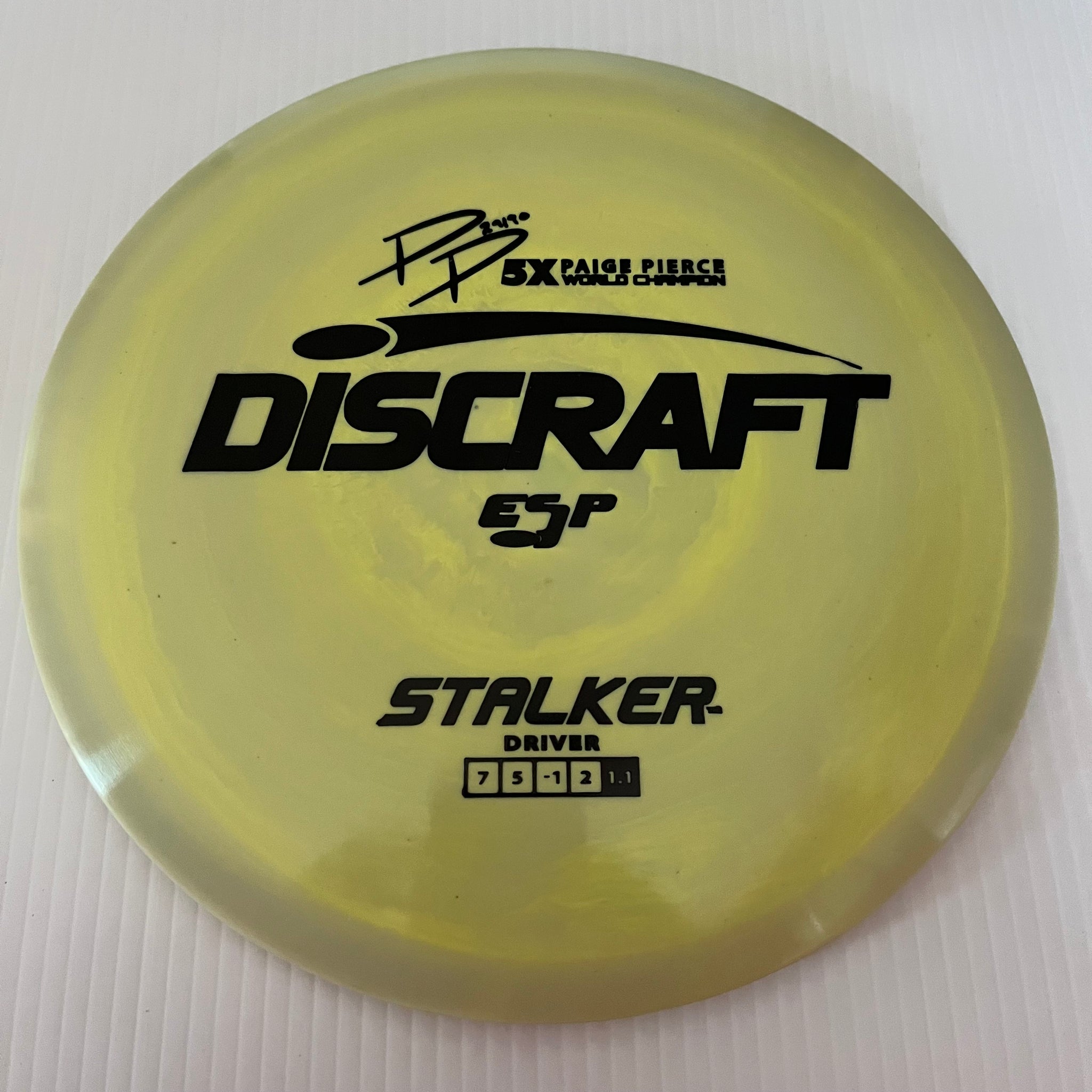 Discraft 5x Paige Pierce ESP Stalker 7/5/-1/2 (175-176 grams)
