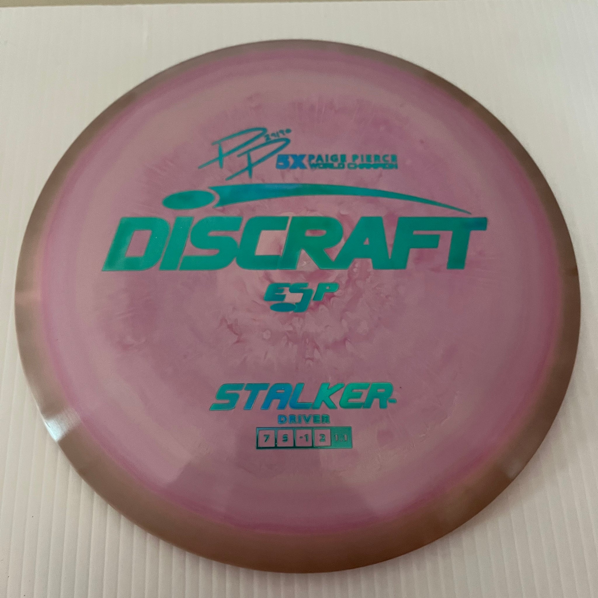 Discraft 5x Paige Pierce ESP Stalker 7/5/-1/2 (175-176 grams)
