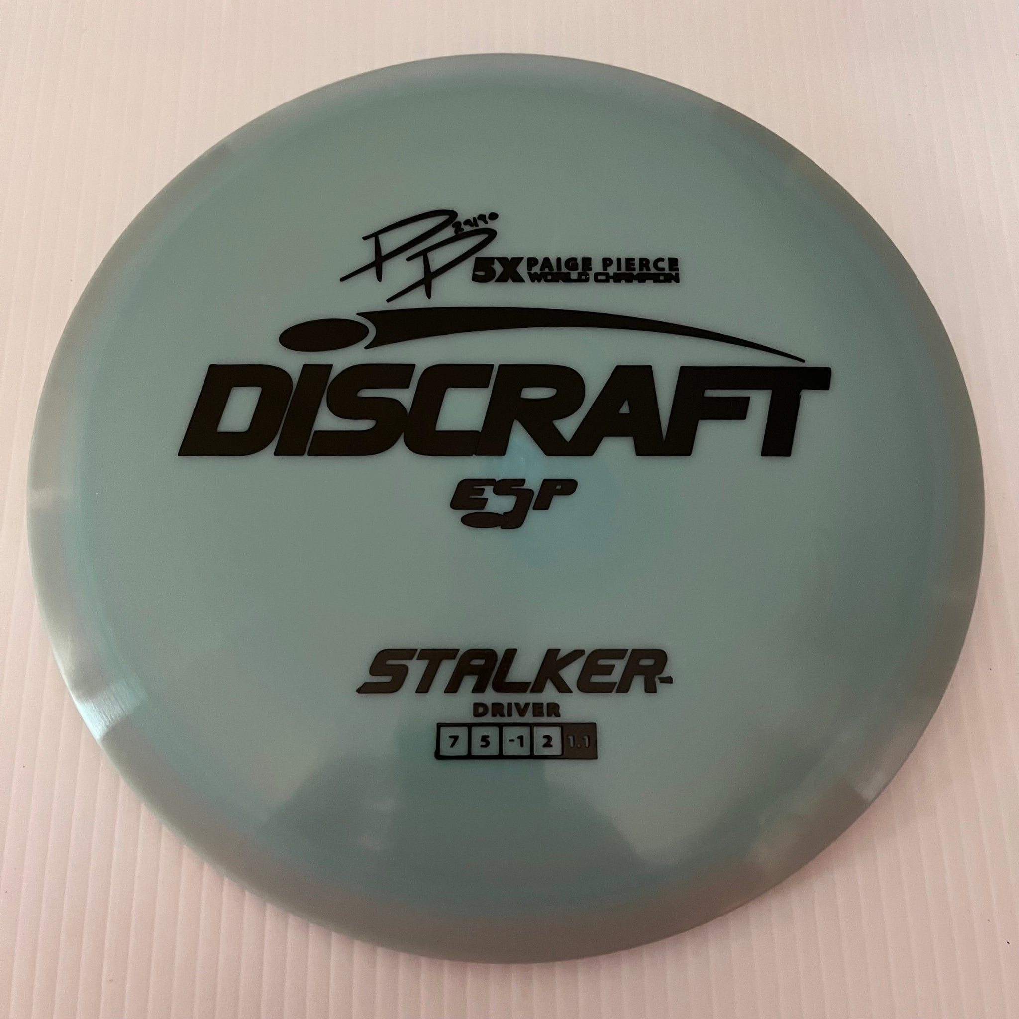 Discraft 5x Paige Pierce ESP Stalker 7/5/-1/2 (175-176 grams)