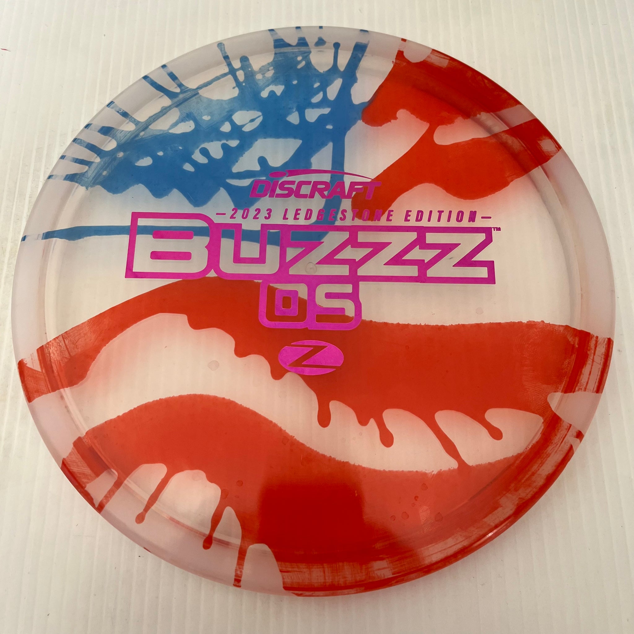 Discraft 2023 Ledgestone Fly Dye Z Buzzz OS 5/4/0/3