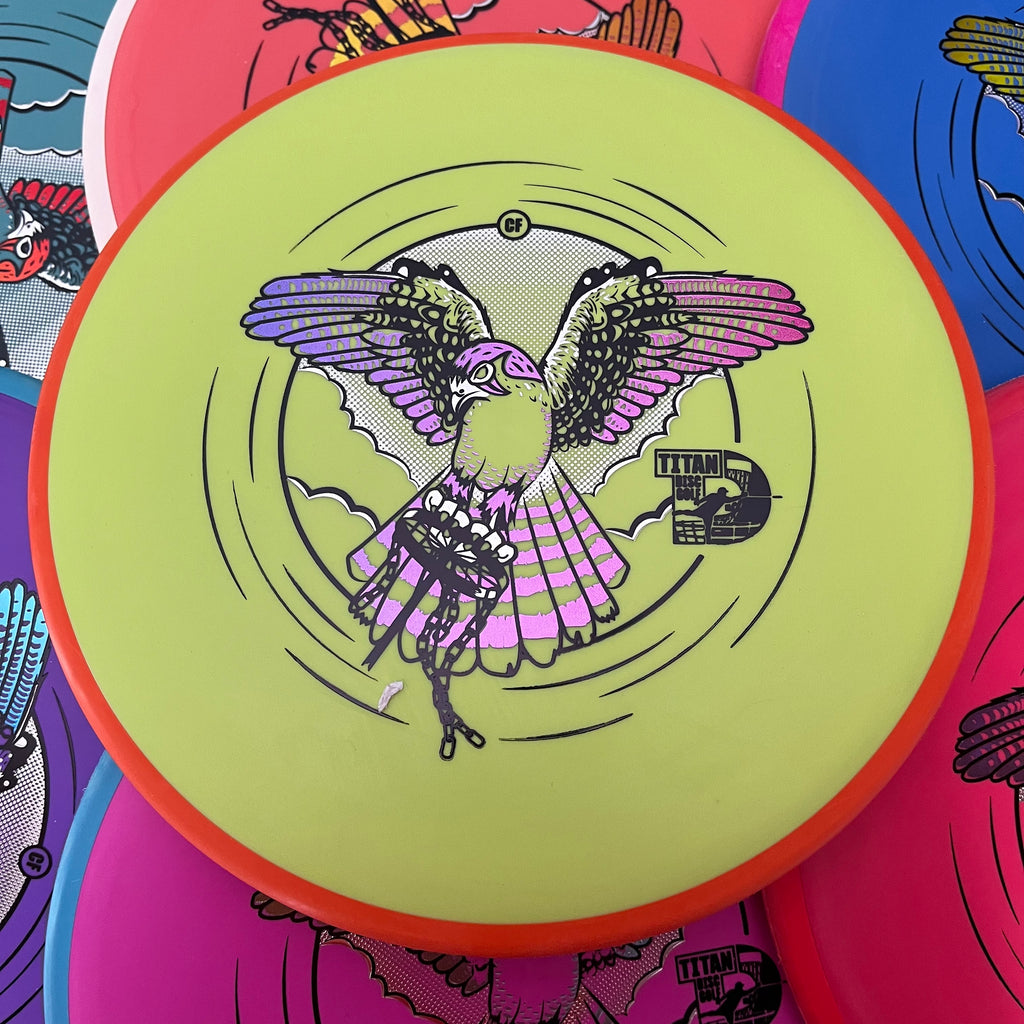 Axiom Limited Edition "Kestrel Basket Hawk" Cory Fausch Designed Electron Medium Envy 3/3/-1/2