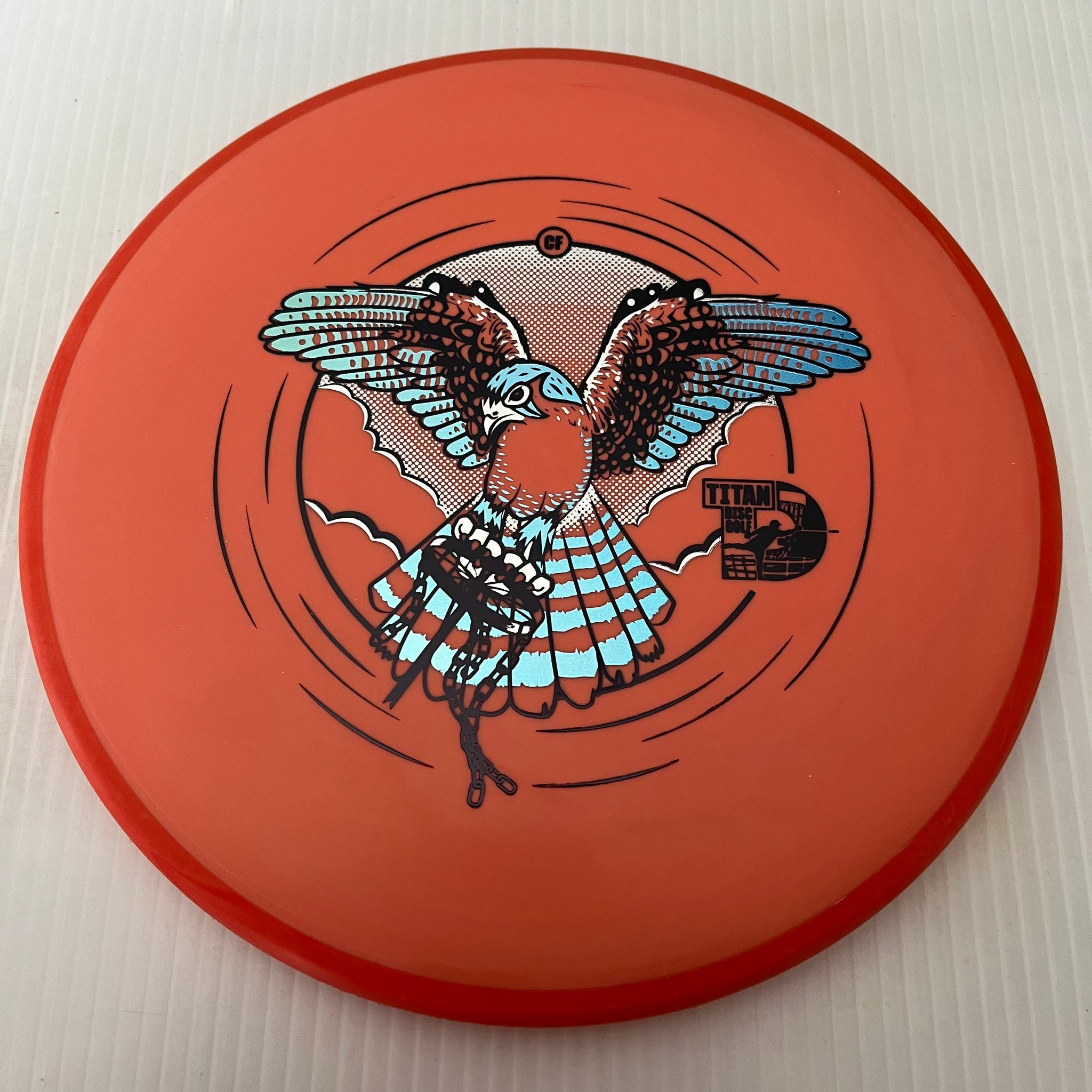 Axiom Limited Edition "Kestrel Basket Hawk" Cory Fausch Designed Electron Medium Envy 3/3/-1/2