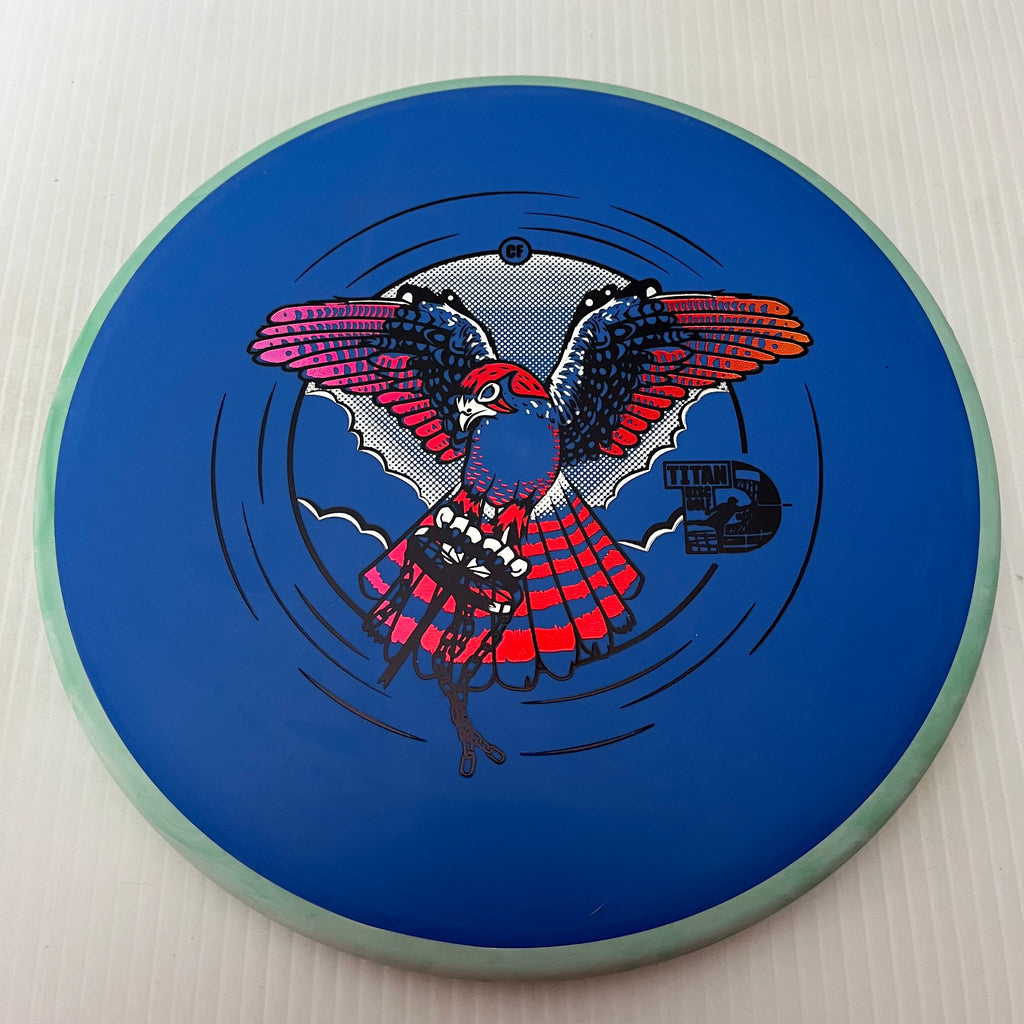 Axiom Limited Edition "Kestrel Basket Hawk" Cory Fausch Designed Electron Medium Envy 3/3/-1/2