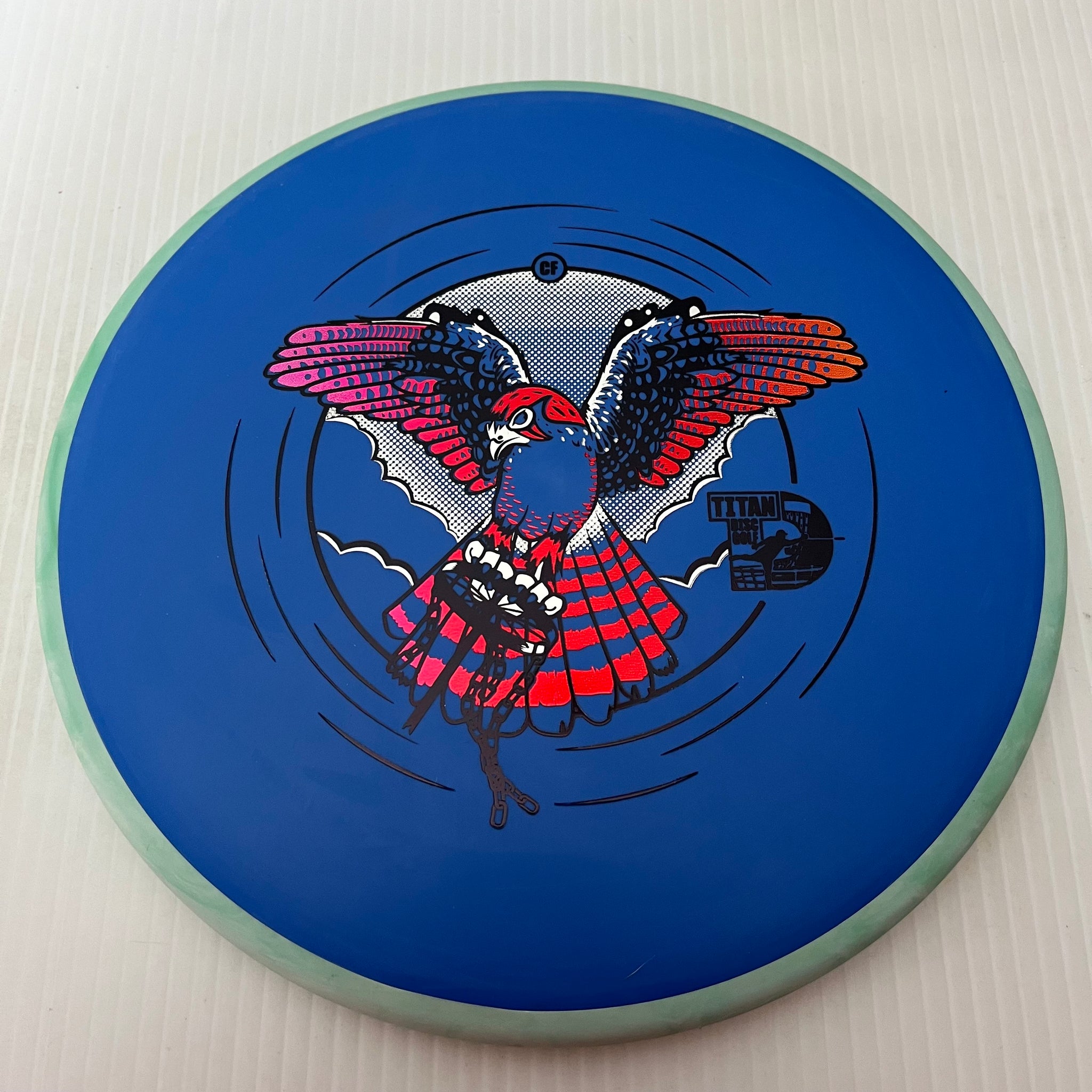 Axiom Limited Edition "Kestrel Basket Hawk" Cory Fausch Designed Electron Medium Envy 3/3/-1/2