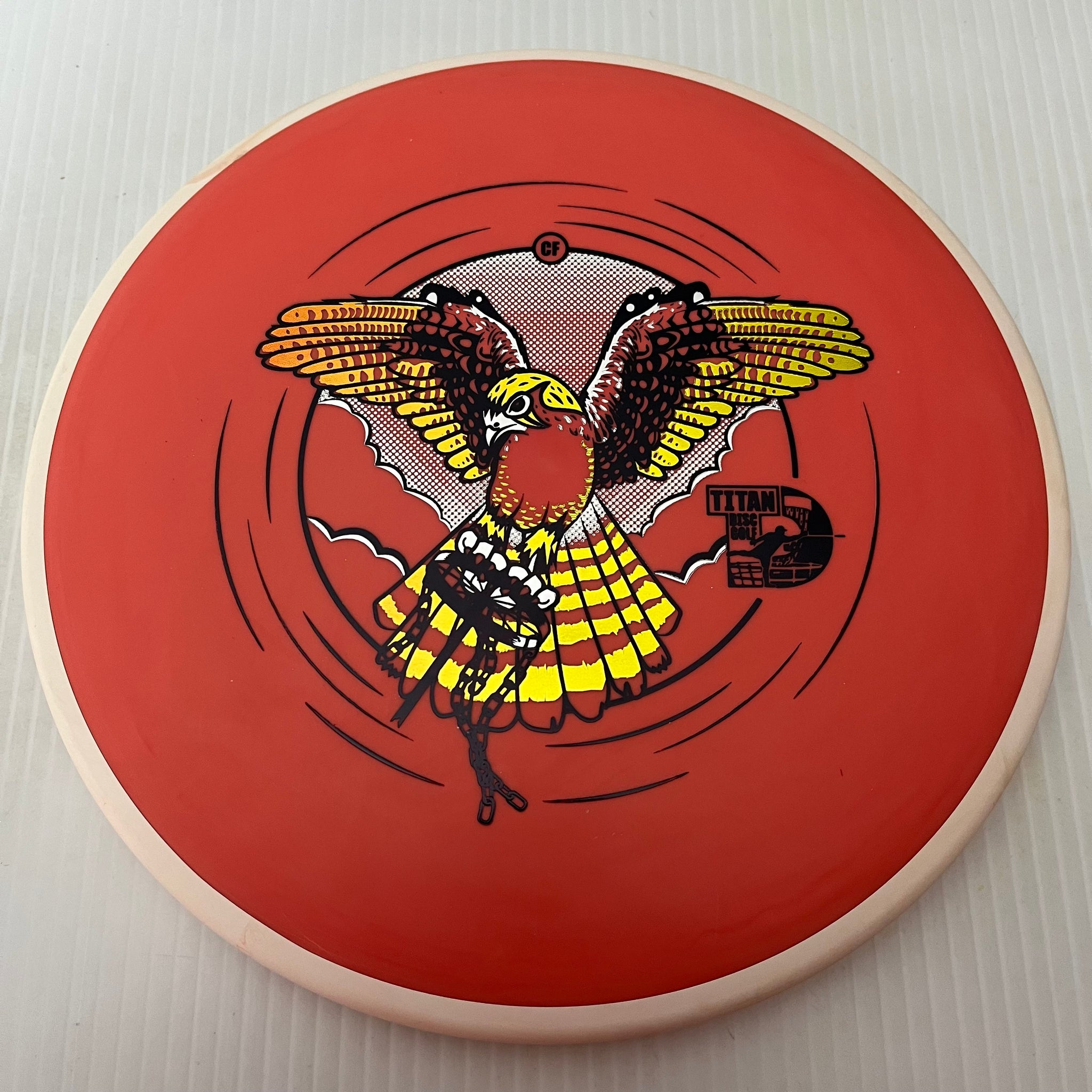 Axiom Limited Edition "Kestrel Basket Hawk" Cory Fausch Designed Electron Medium Envy 3/3/-1/2